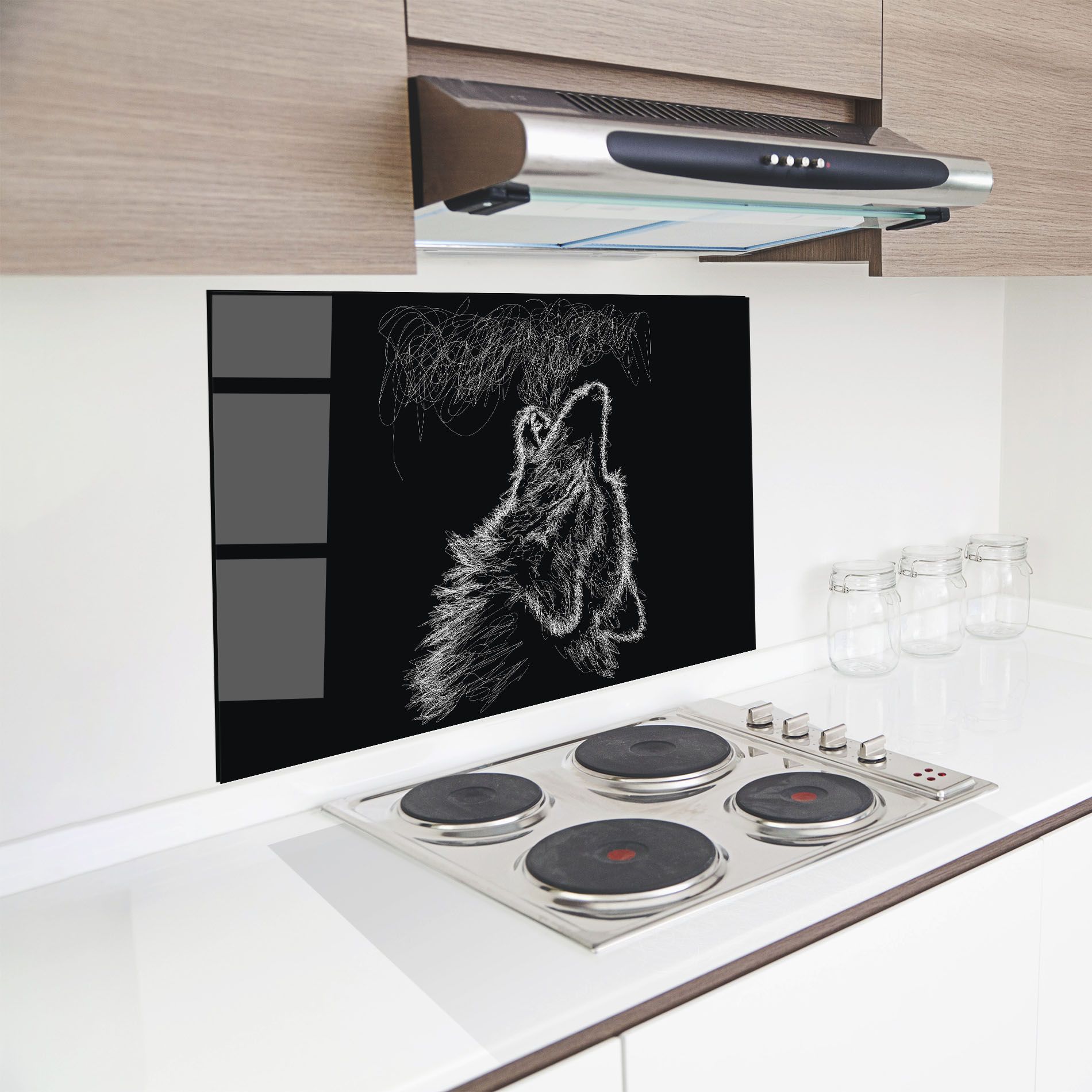 Wolf White Line mockup 8