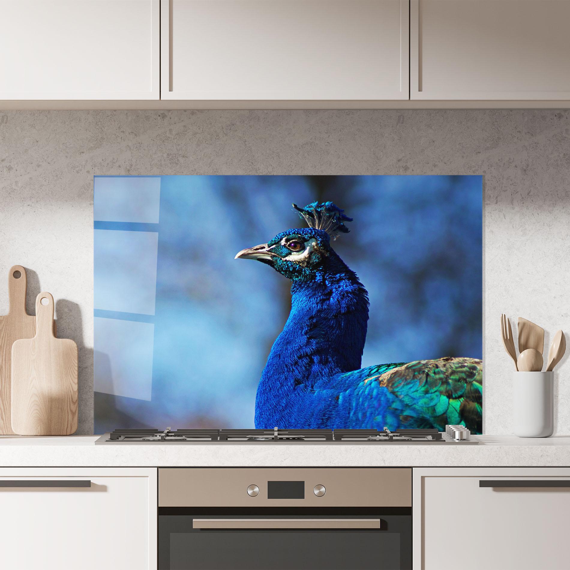 Panou Sticla Bucatarie Blue Bird mockup 7