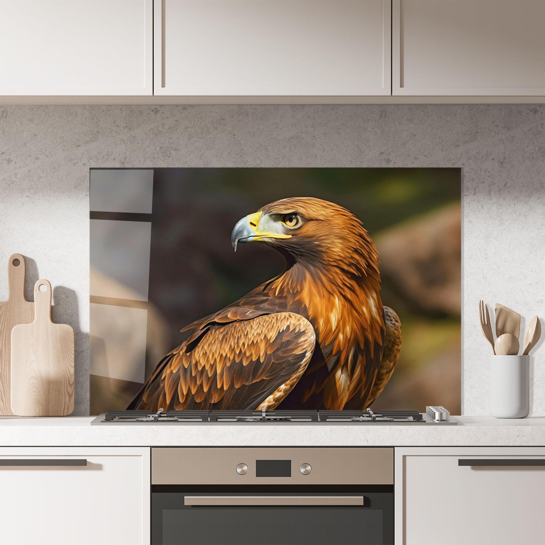 Panou Sticla Bucatarie Brown Eagle mockup 7