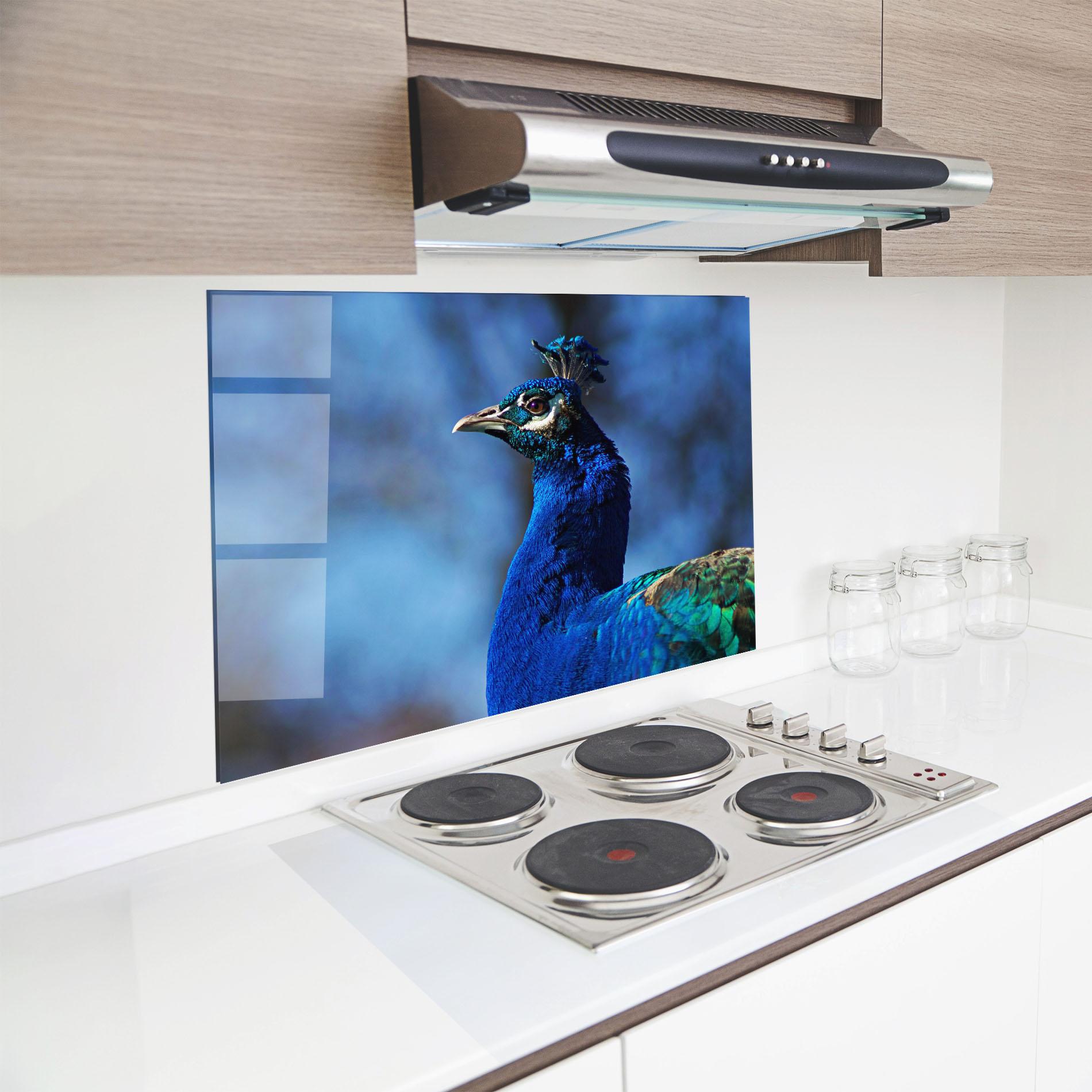 Panou Sticla Bucatarie Blue Bird mockup 8