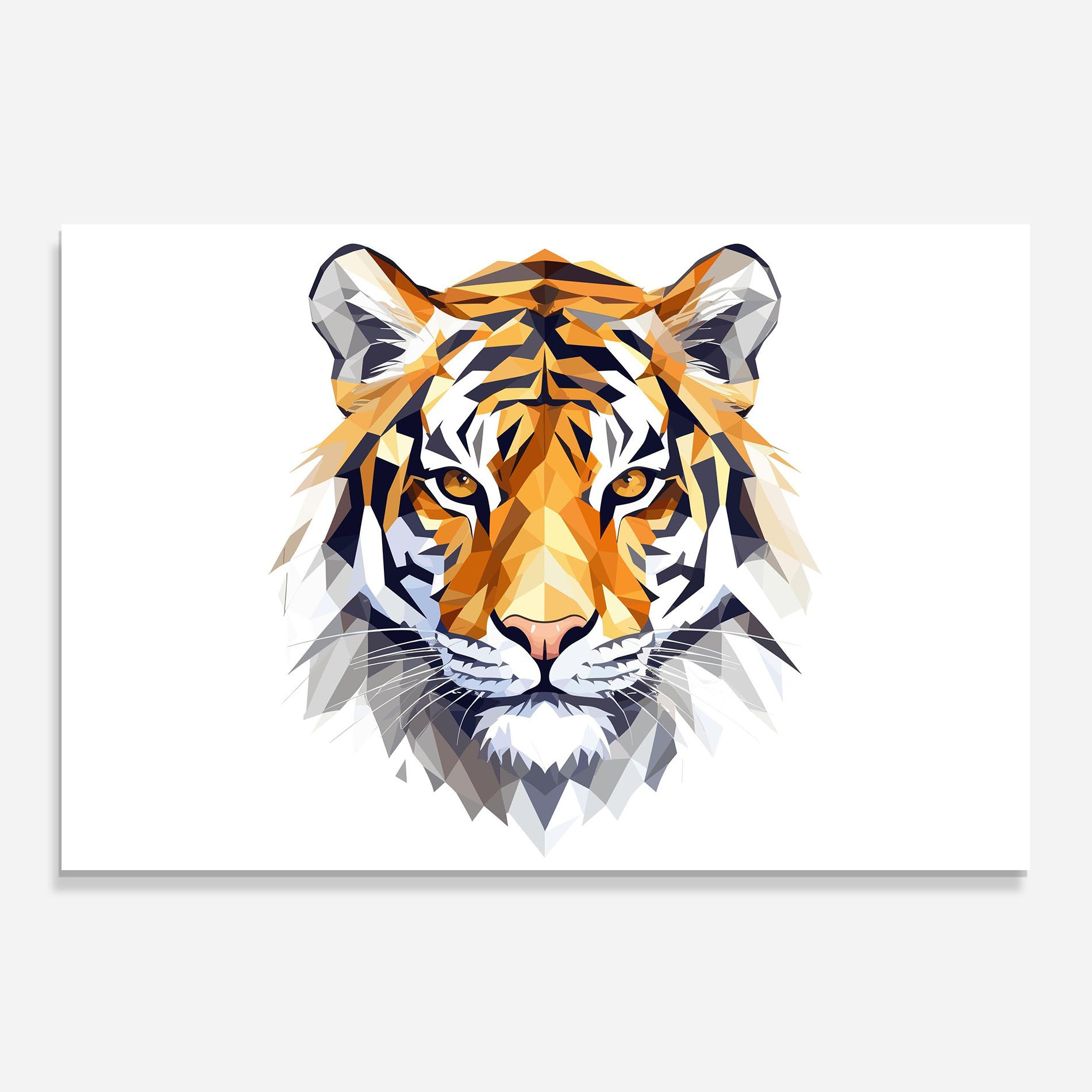Beautifu Tiger Portrait mockup 0