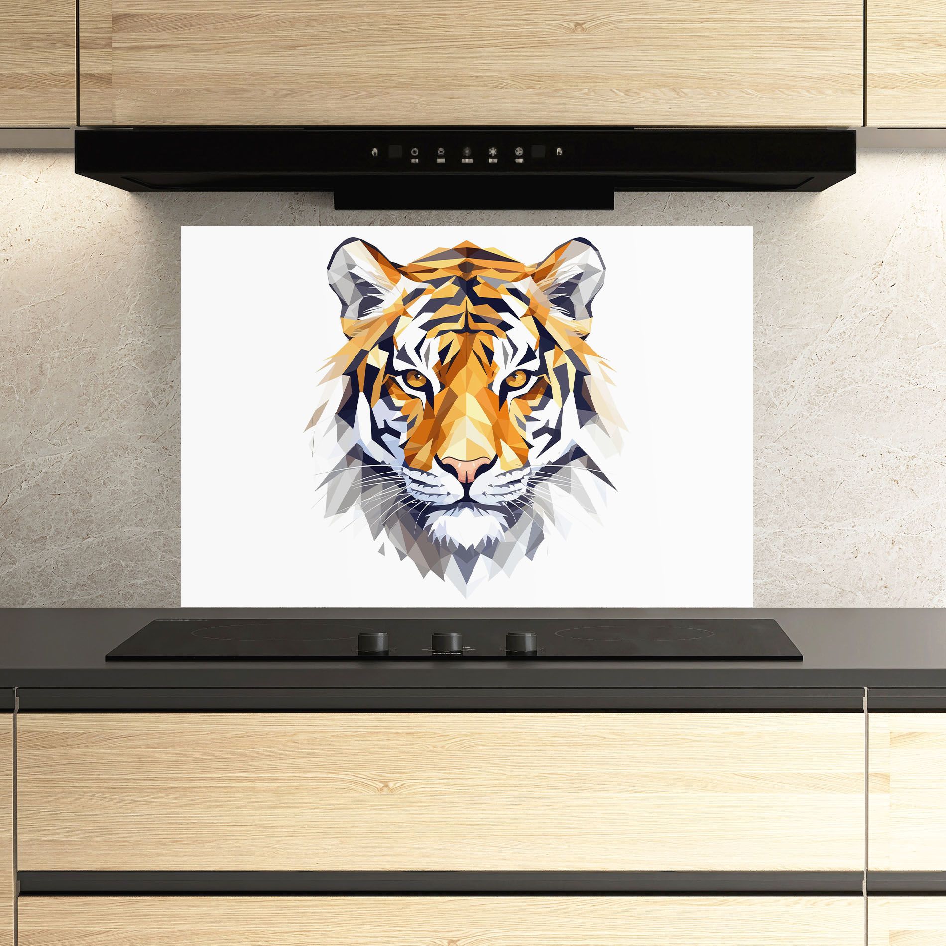 Beautifu Tiger Portrait mockup 3