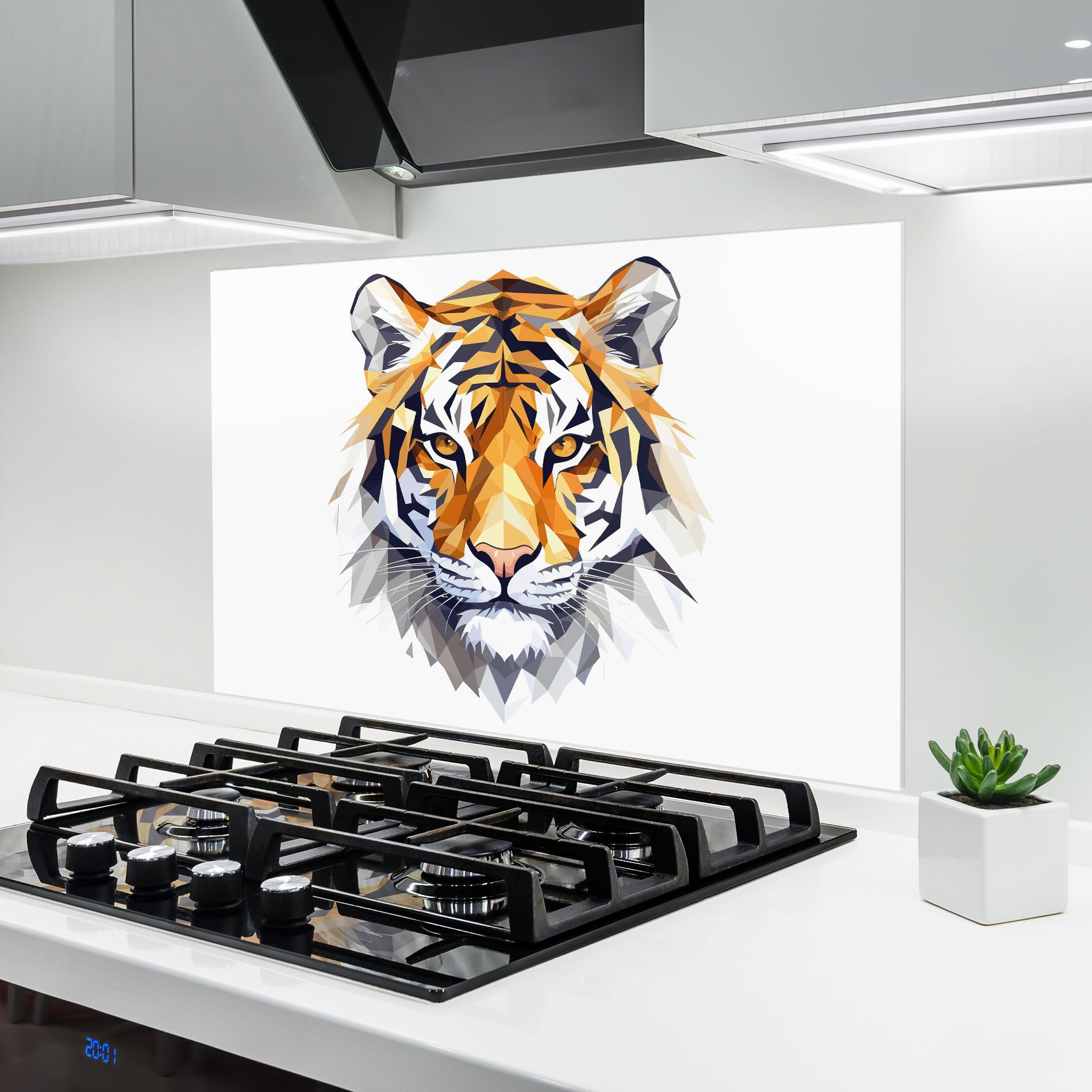 Beautifu Tiger Portrait mockup 6