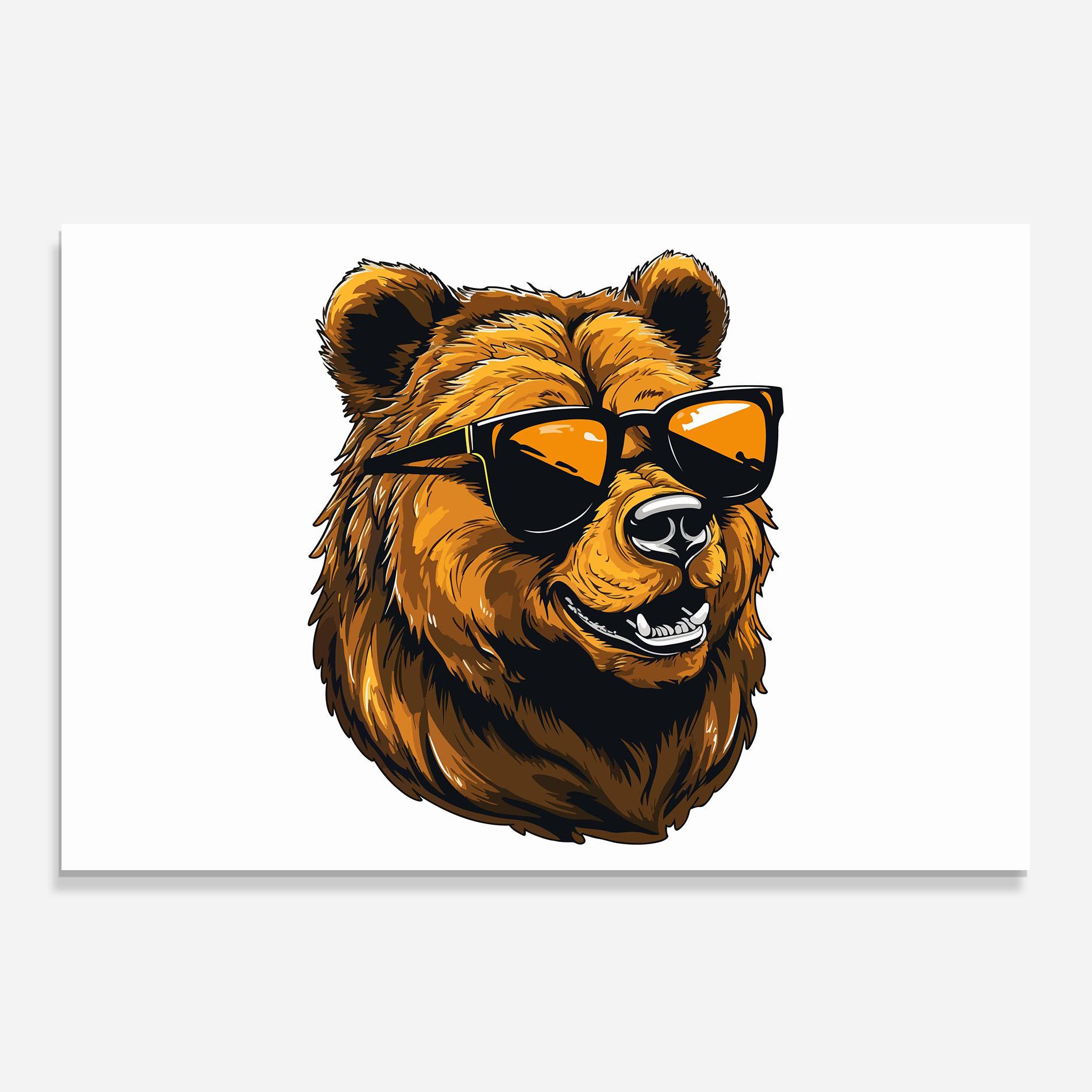 Panou Sticla Bucatarie Cool Glasses mockup 0