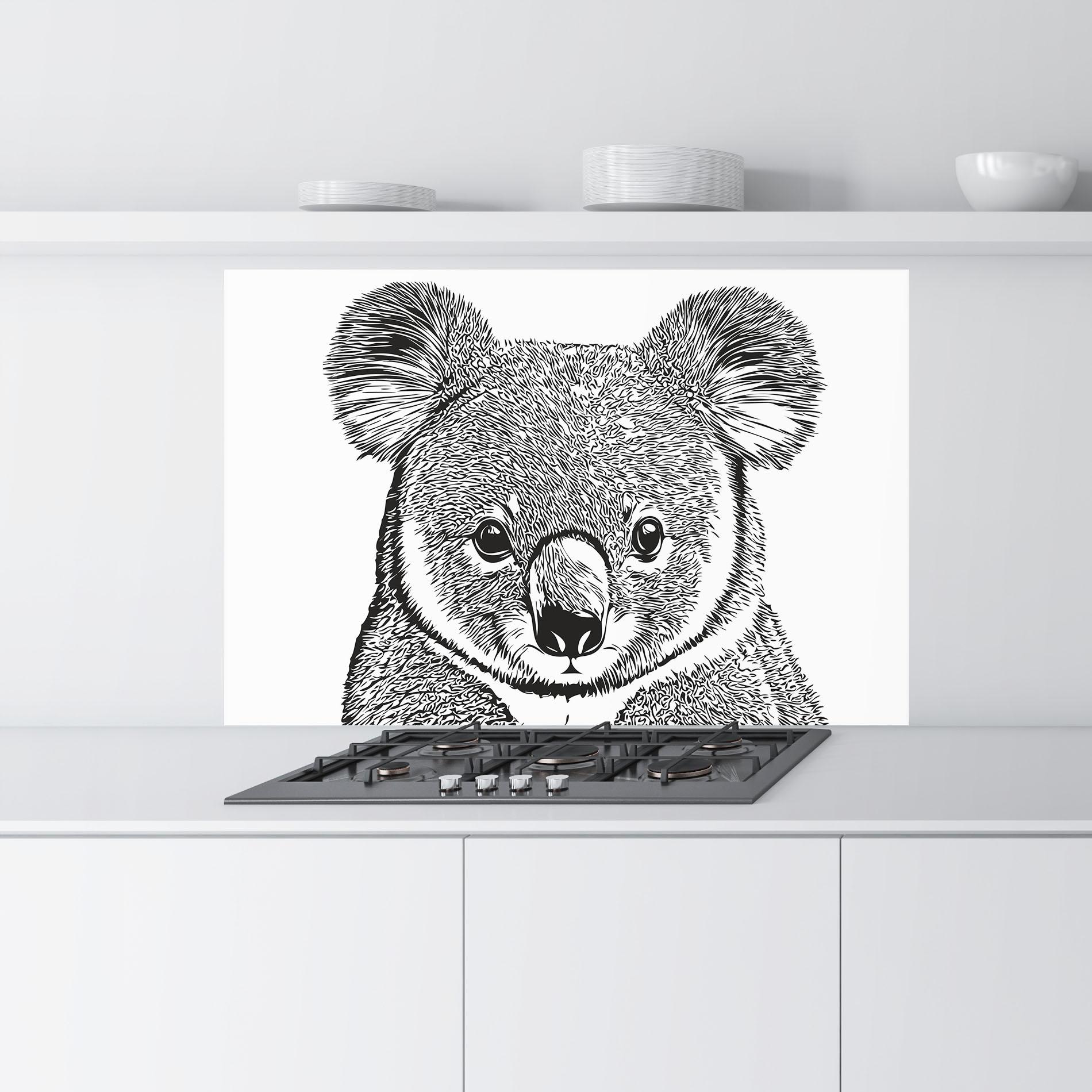 Panou Sticla Bucatarie Koala Line mockup 9