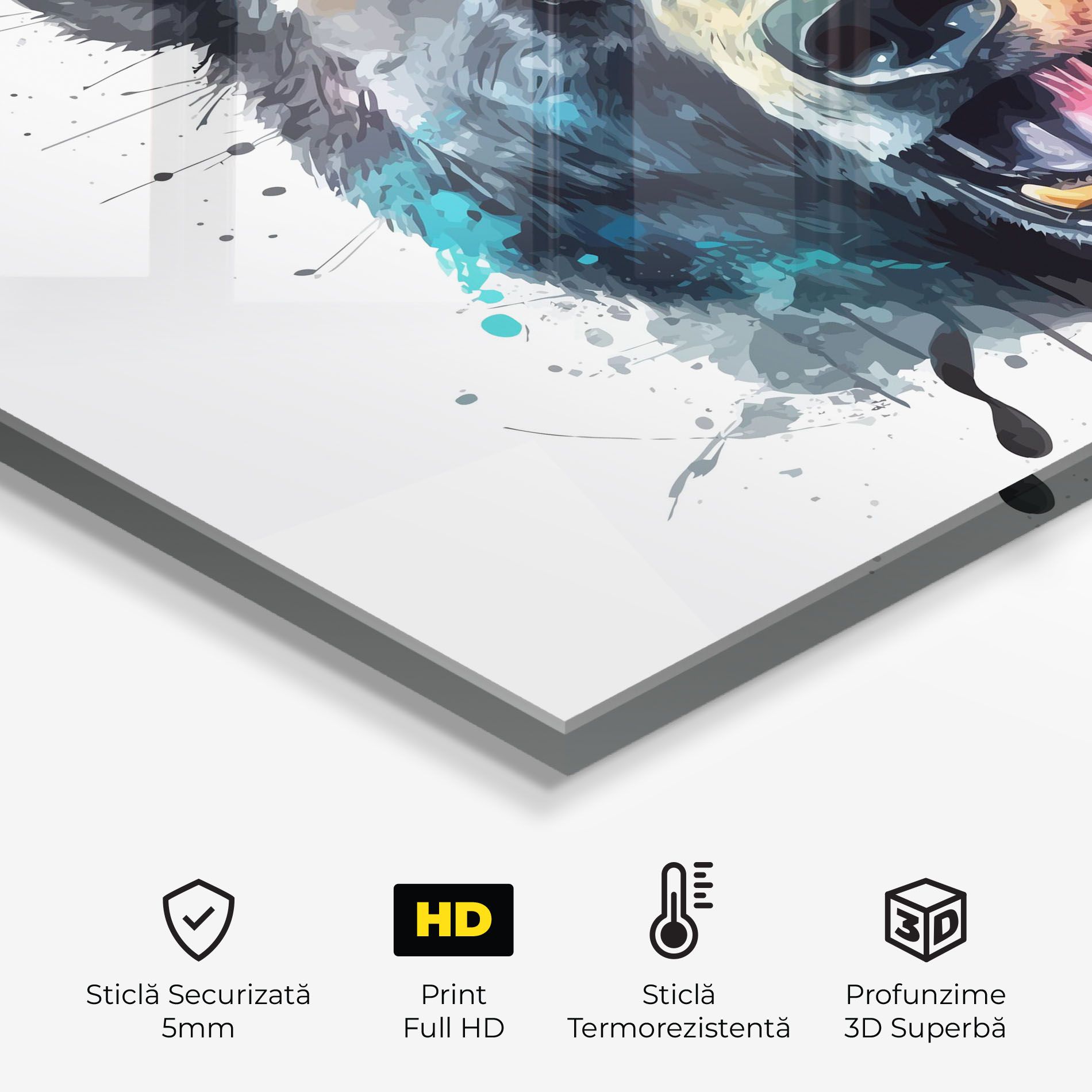 Artistic Bear Head mockup 2