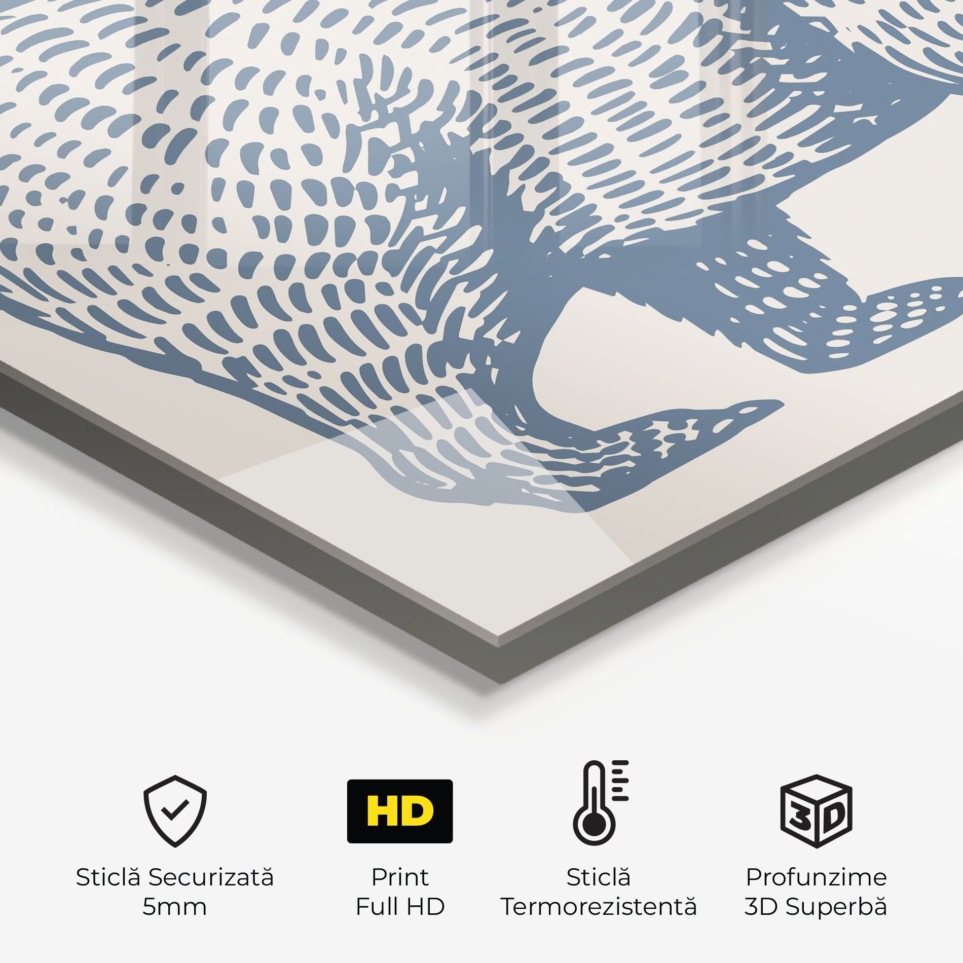 Minimalist Blue Bear mockup 2