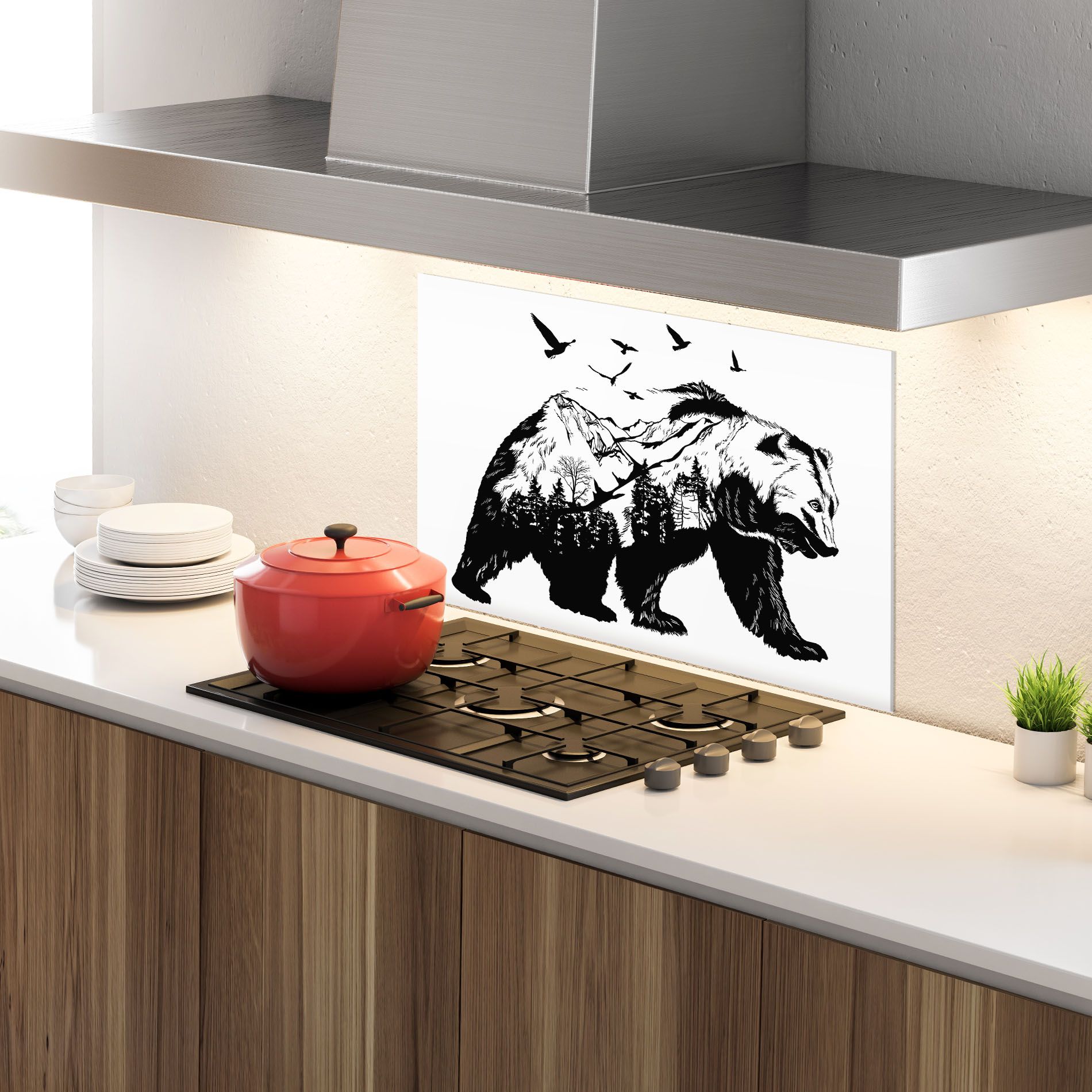 Mountain Bear mockup 4