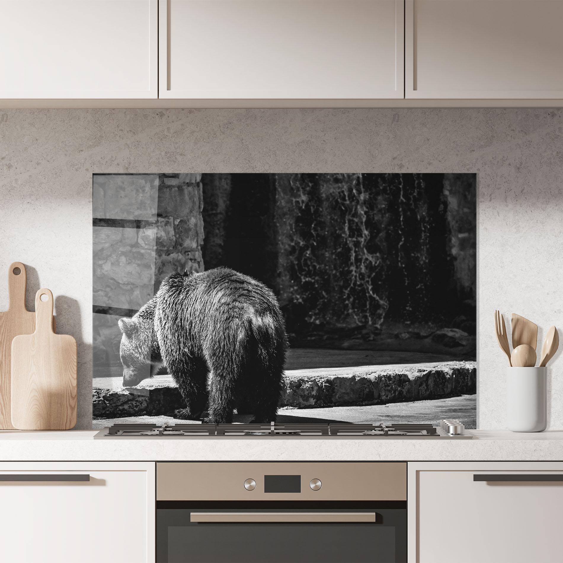 Panou Sticla Bucatarie Grey Bear mockup 7