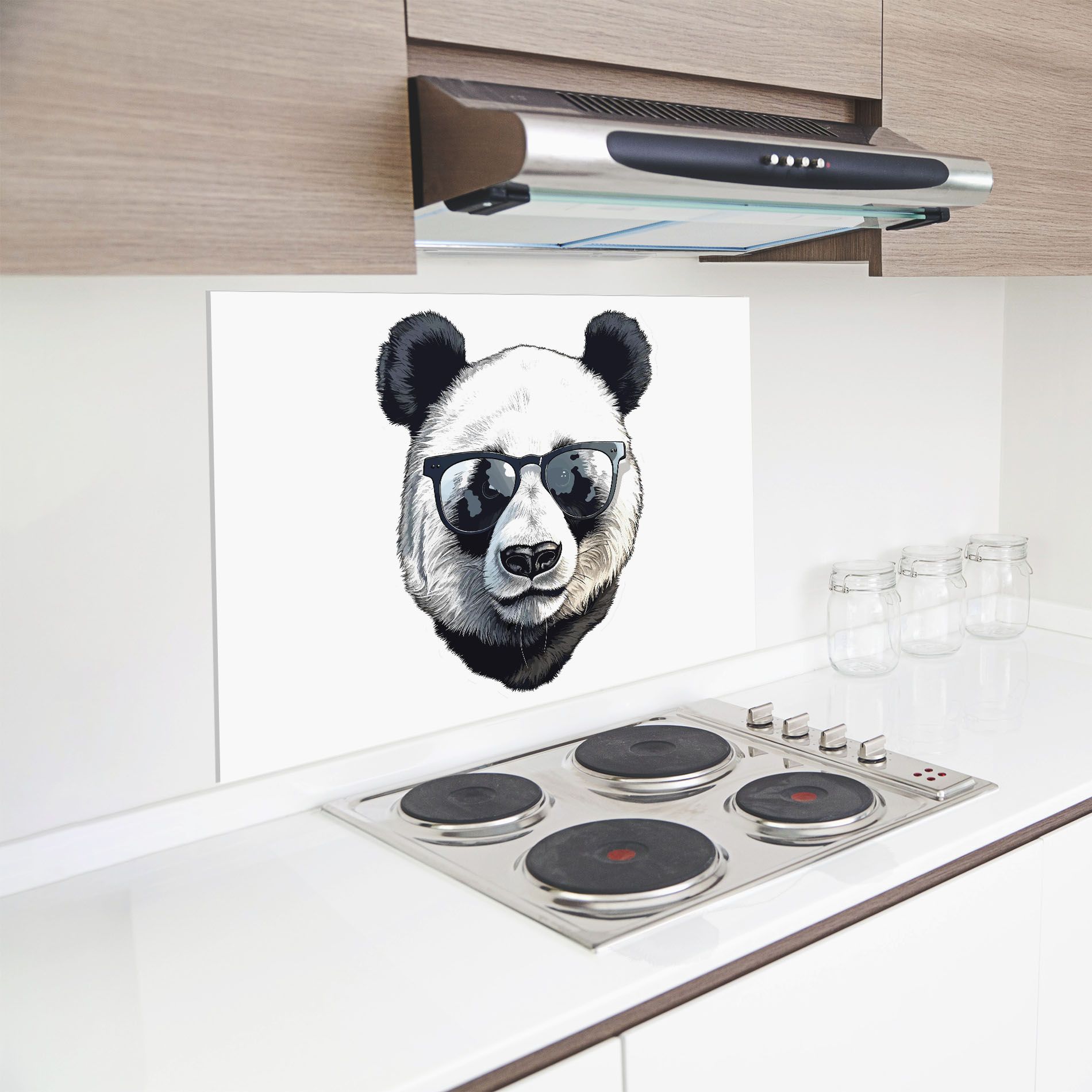 Cute Glasses Panda mockup 8