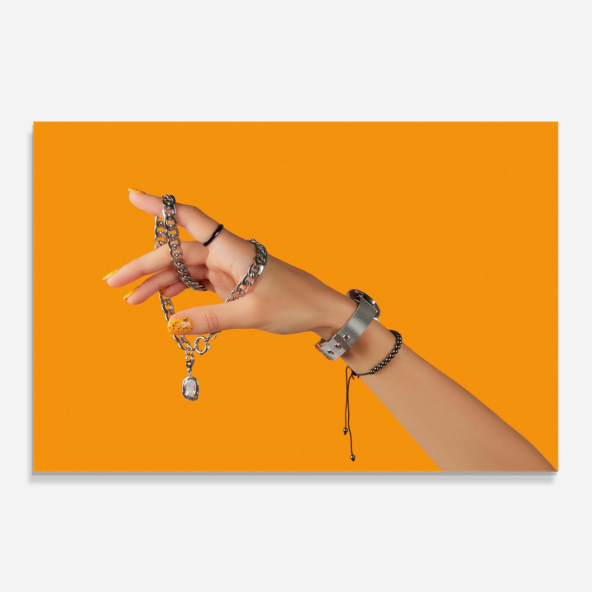 Panou Sticla Bucatarie Silver Accessory mockup 0