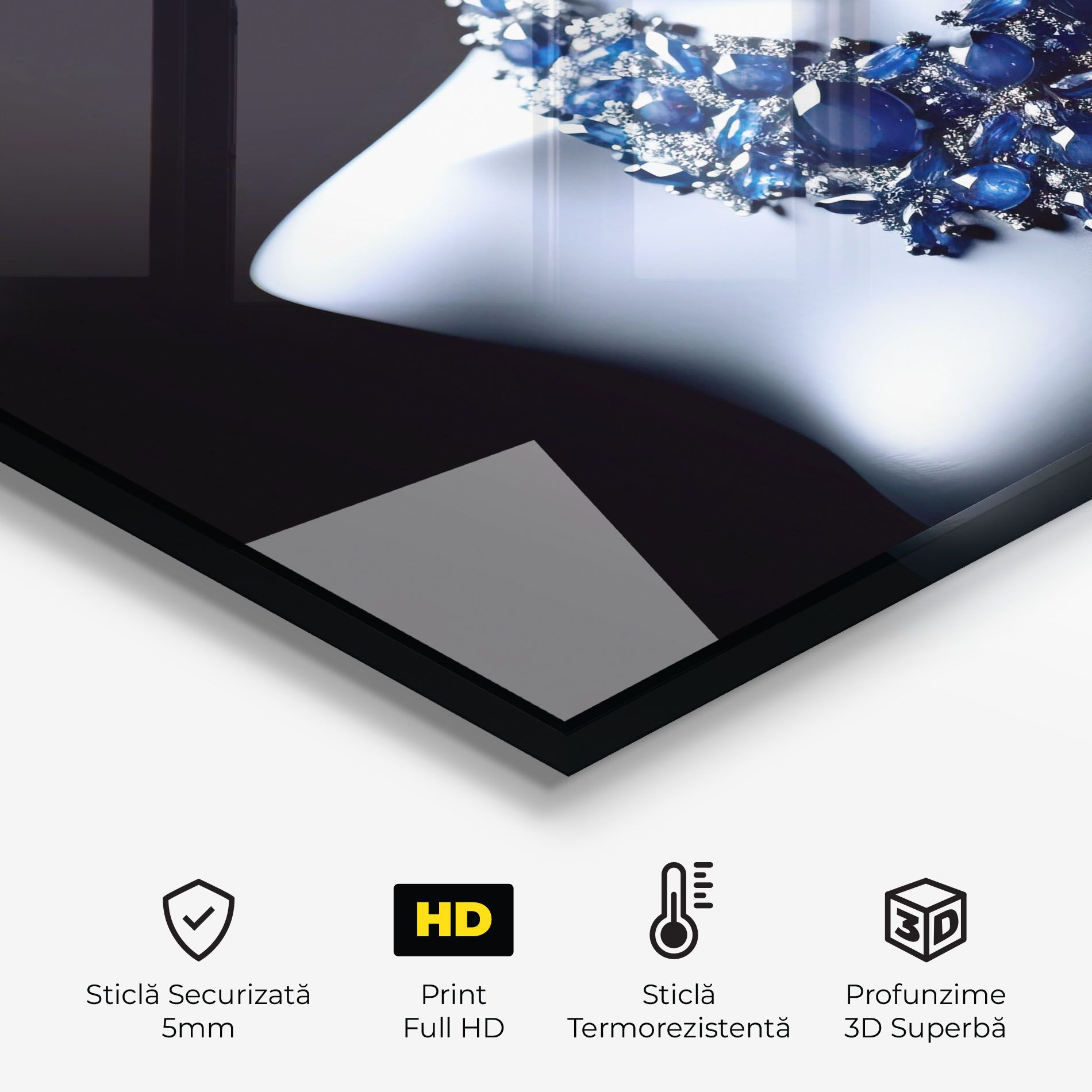 Blue Diamonds Necklace mockup 2