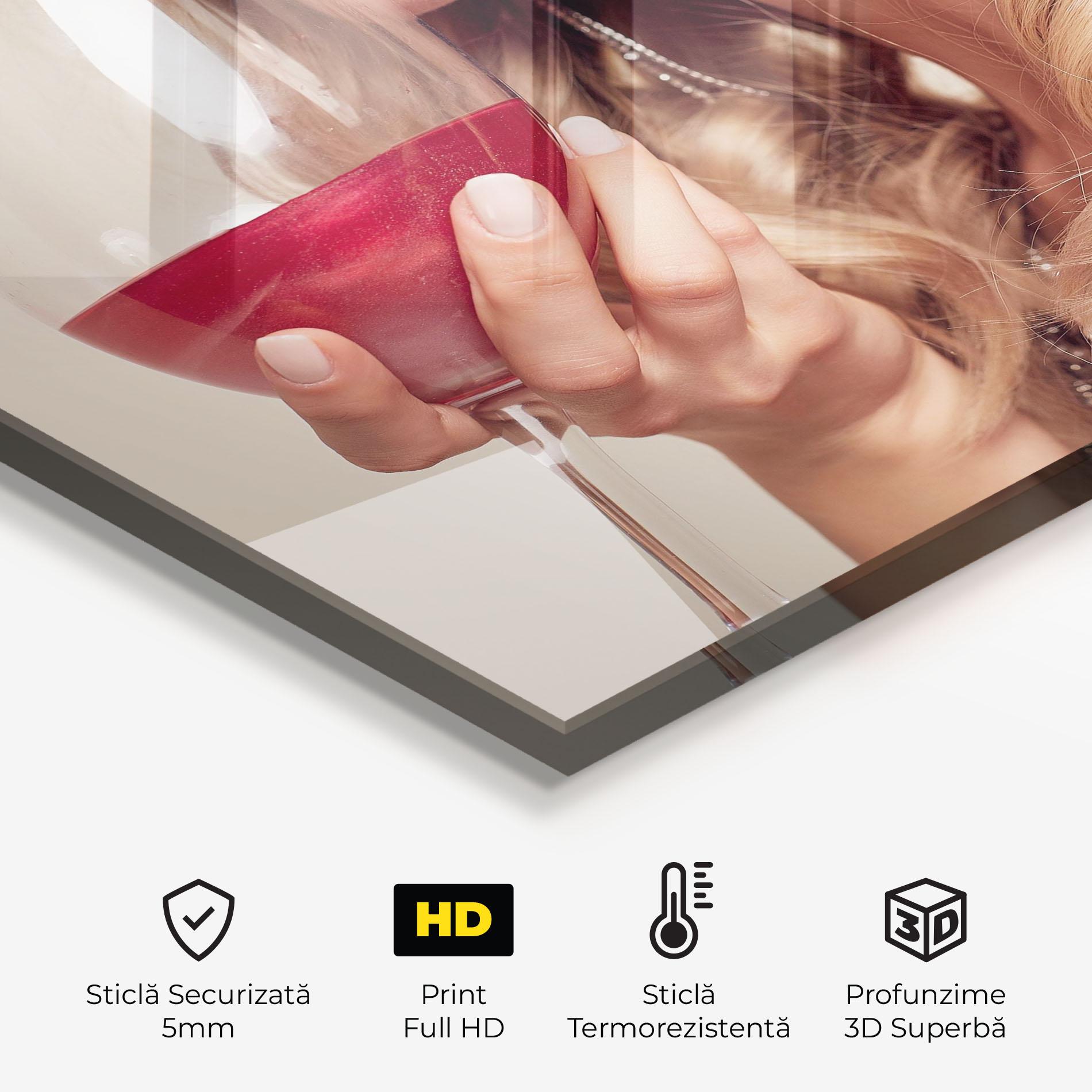 Panou Sticla Bucatarie Pretty Accessory And Wine mockup 2