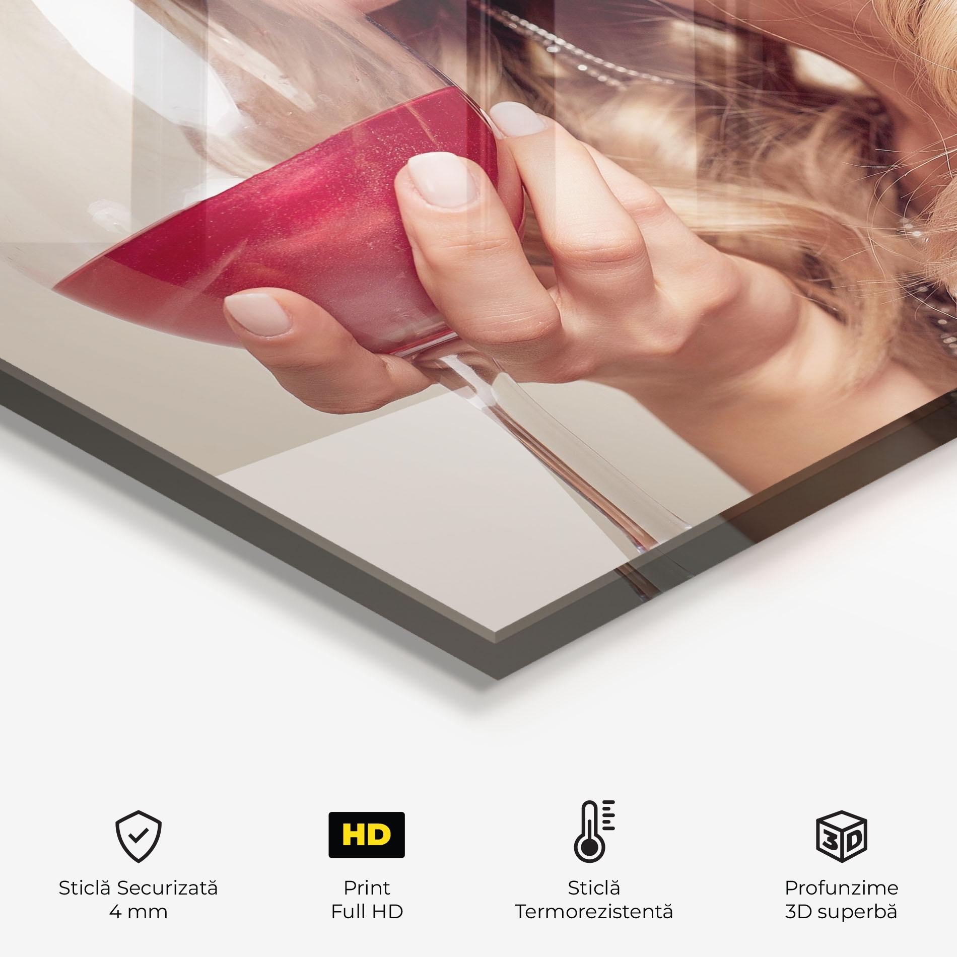 Panou Sticla Bucatarie Pretty Accessory And Wine mockup 2