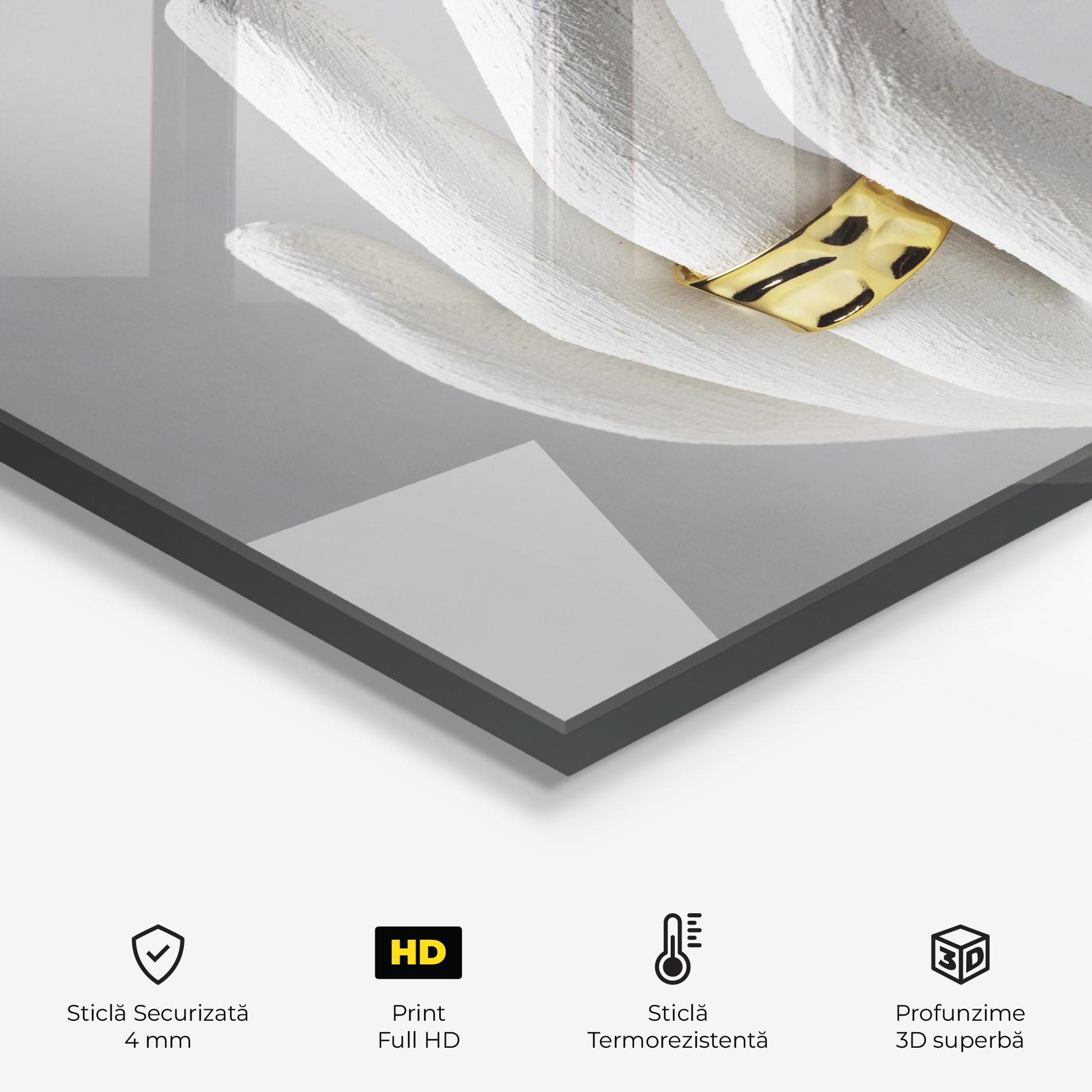 Panou Sticla Bucatarie Stand Display Rings mockup 2