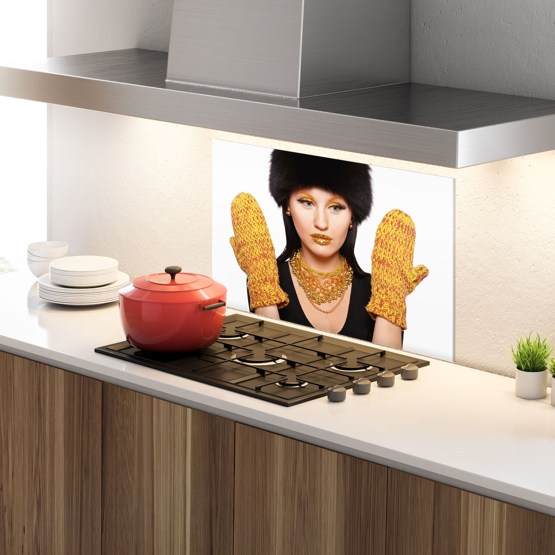 Iteresting Gold Accessories mockup 4