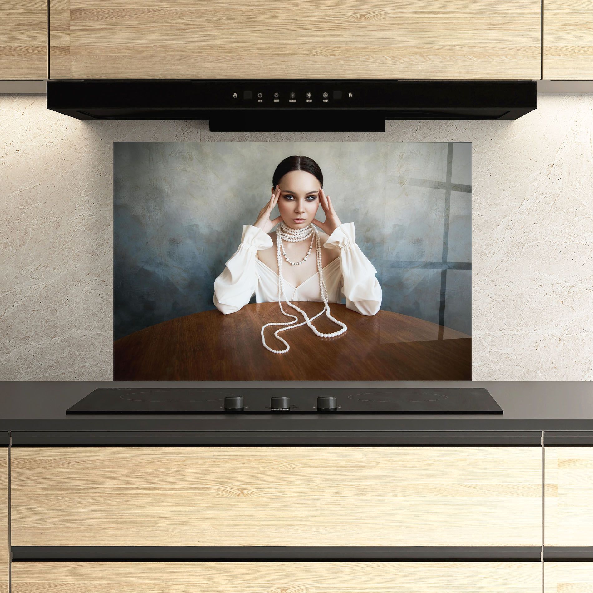 Boho Clothing Necklace mockup 3