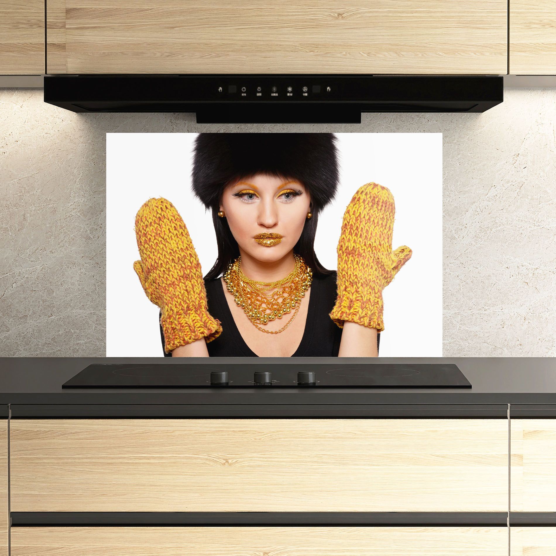 Iteresting Gold Accessories mockup 3