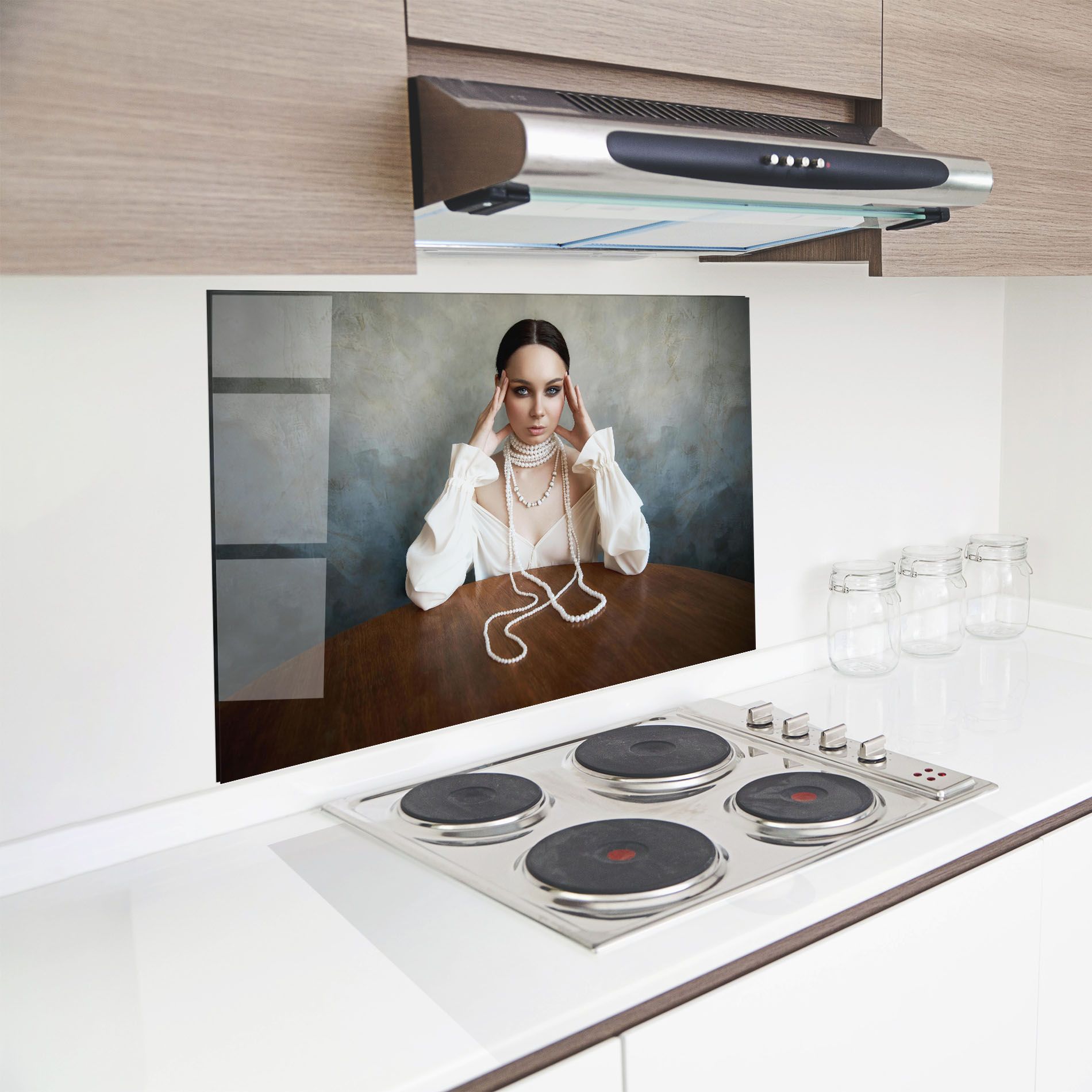 Boho Clothing Necklace mockup 8