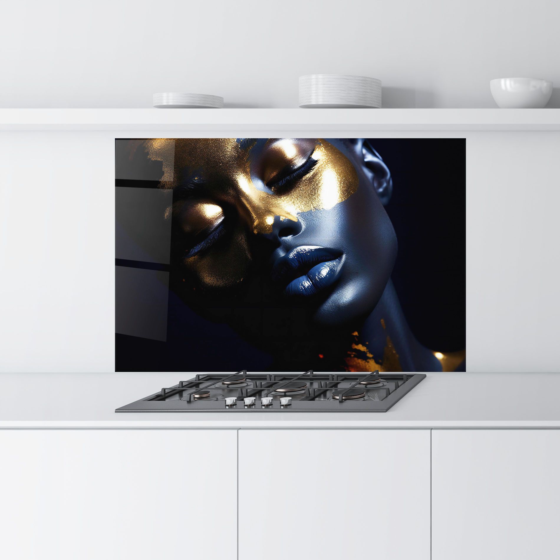 Pretty Gold Makeup mockup 9