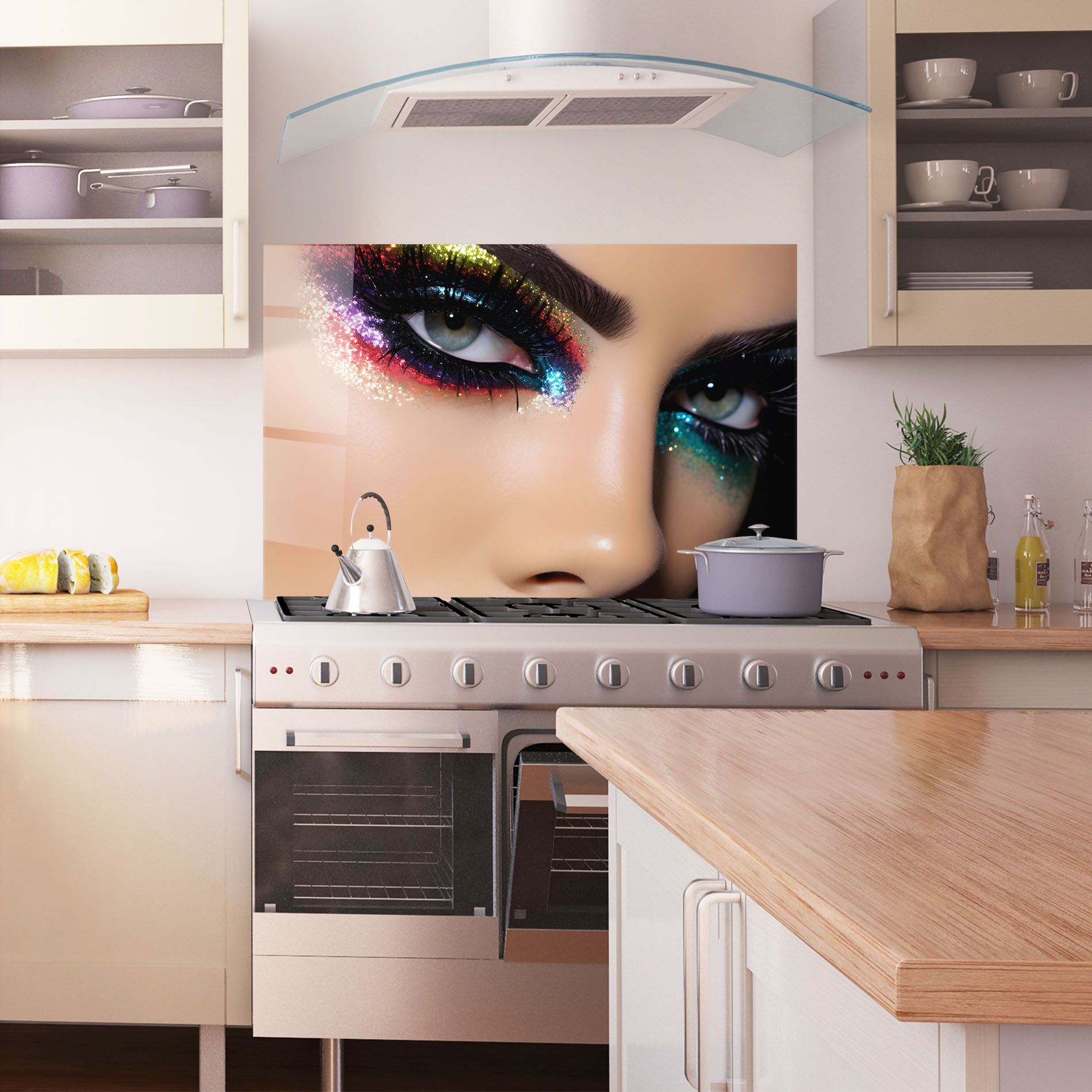 Feminine Makeup Model mockup 1