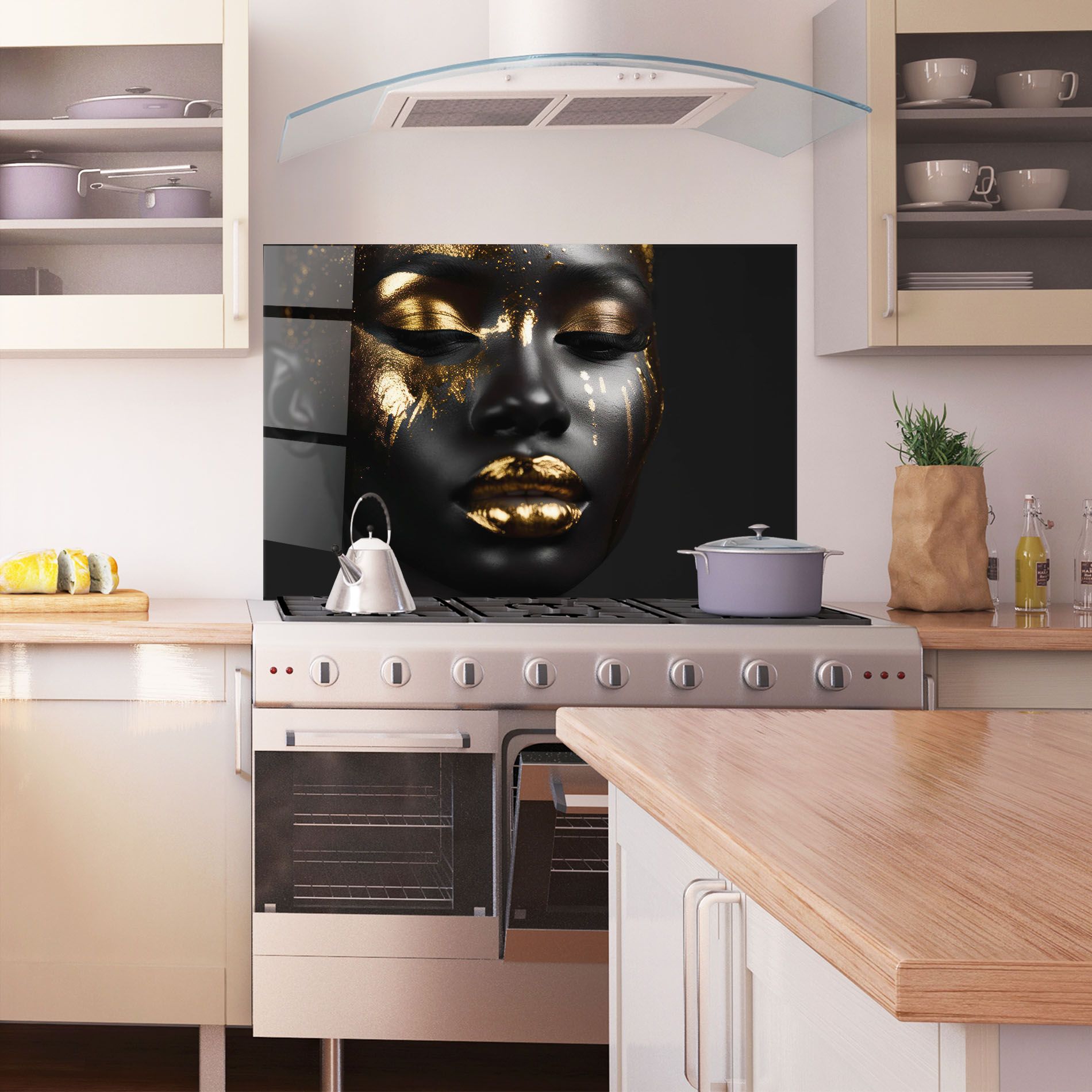 Gold Eyes Makeup mockup 1