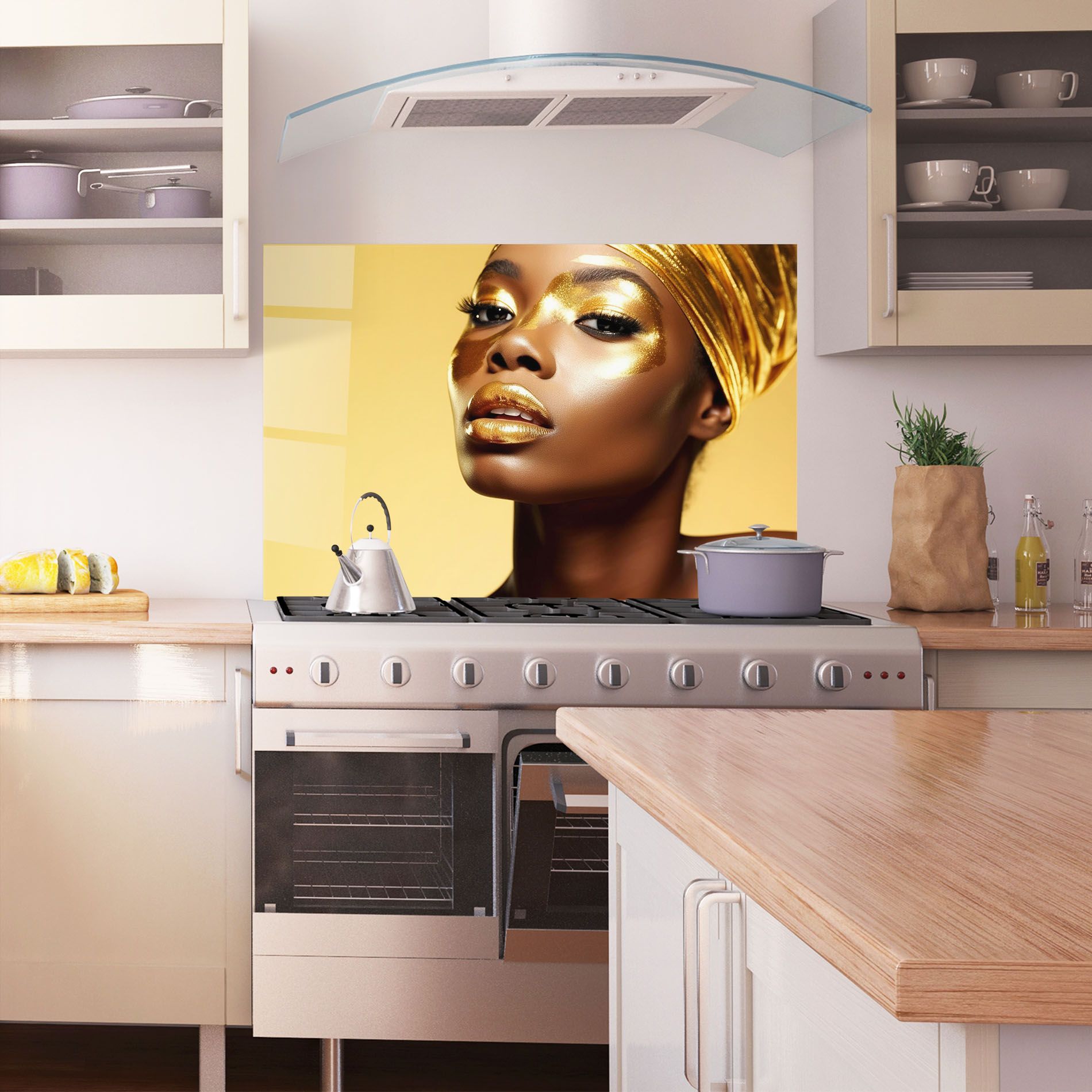 Gold Headdress mockup 1