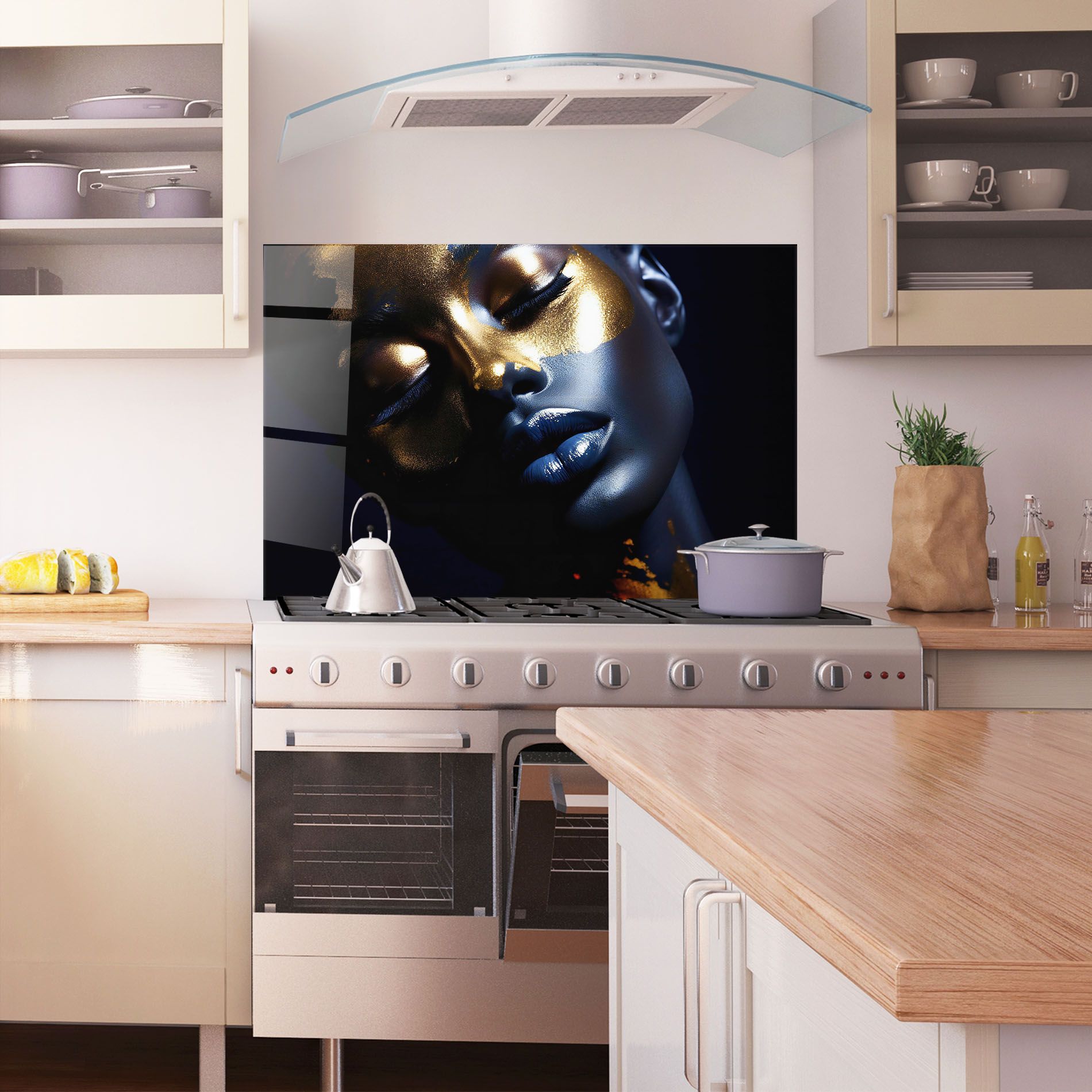 Pretty Gold Makeup mockup 1