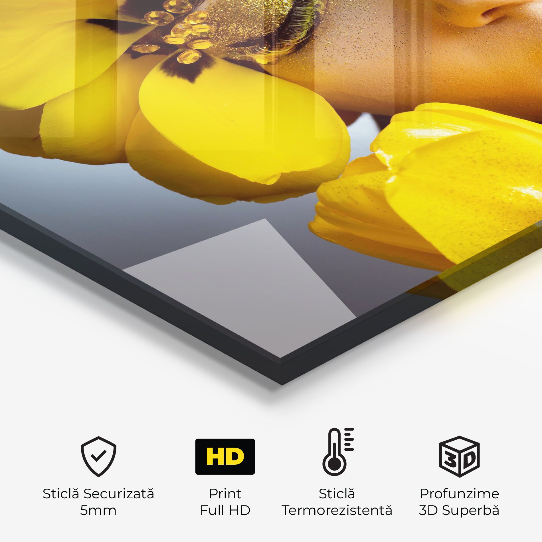 Yellow Flowers Makeup mockup 2