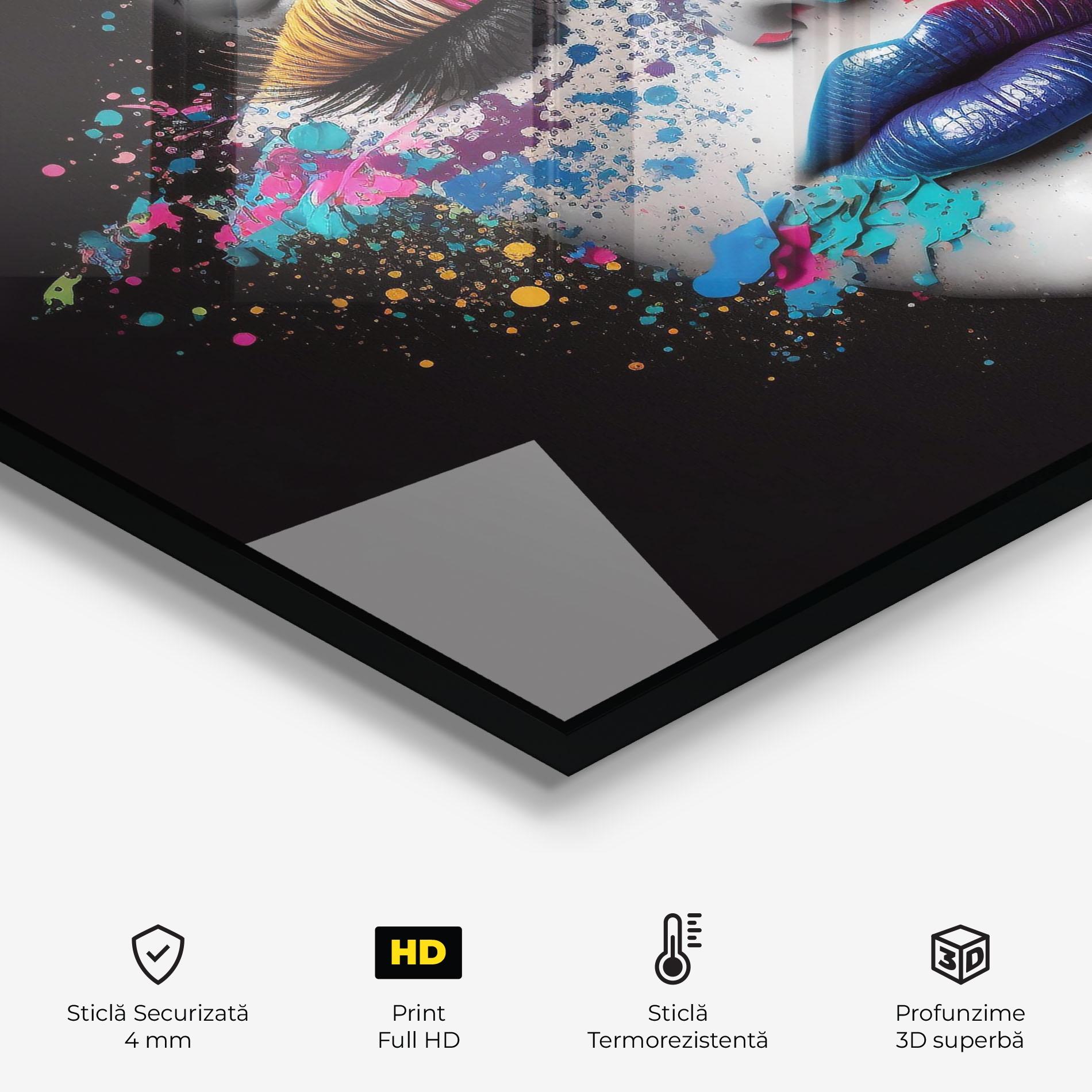 Panou Sticla Bucatarie Cosmetology Concept mockup 2