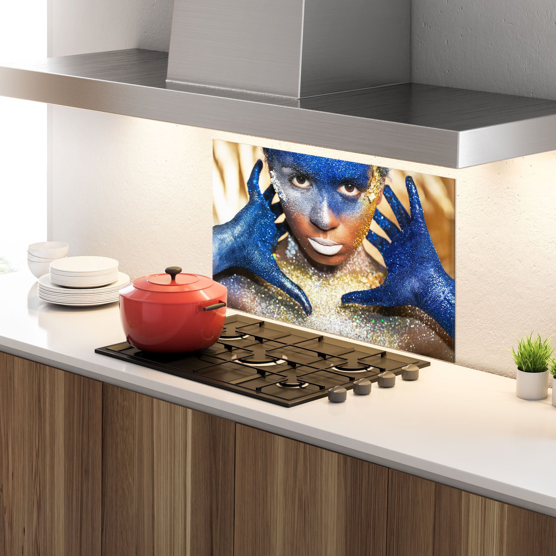 Glue Gold Glitter mockup 4