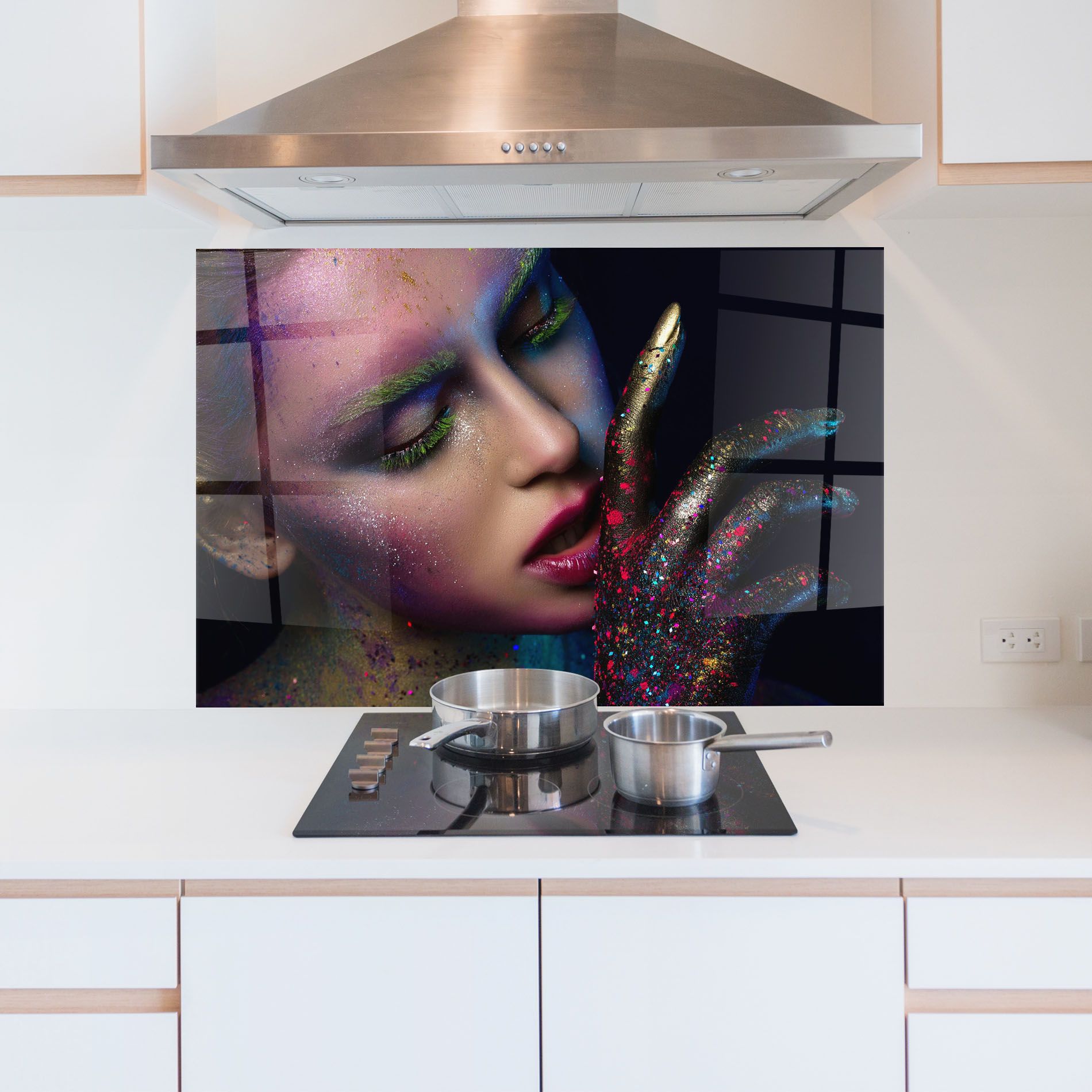 Green Eyelashes mockup 5