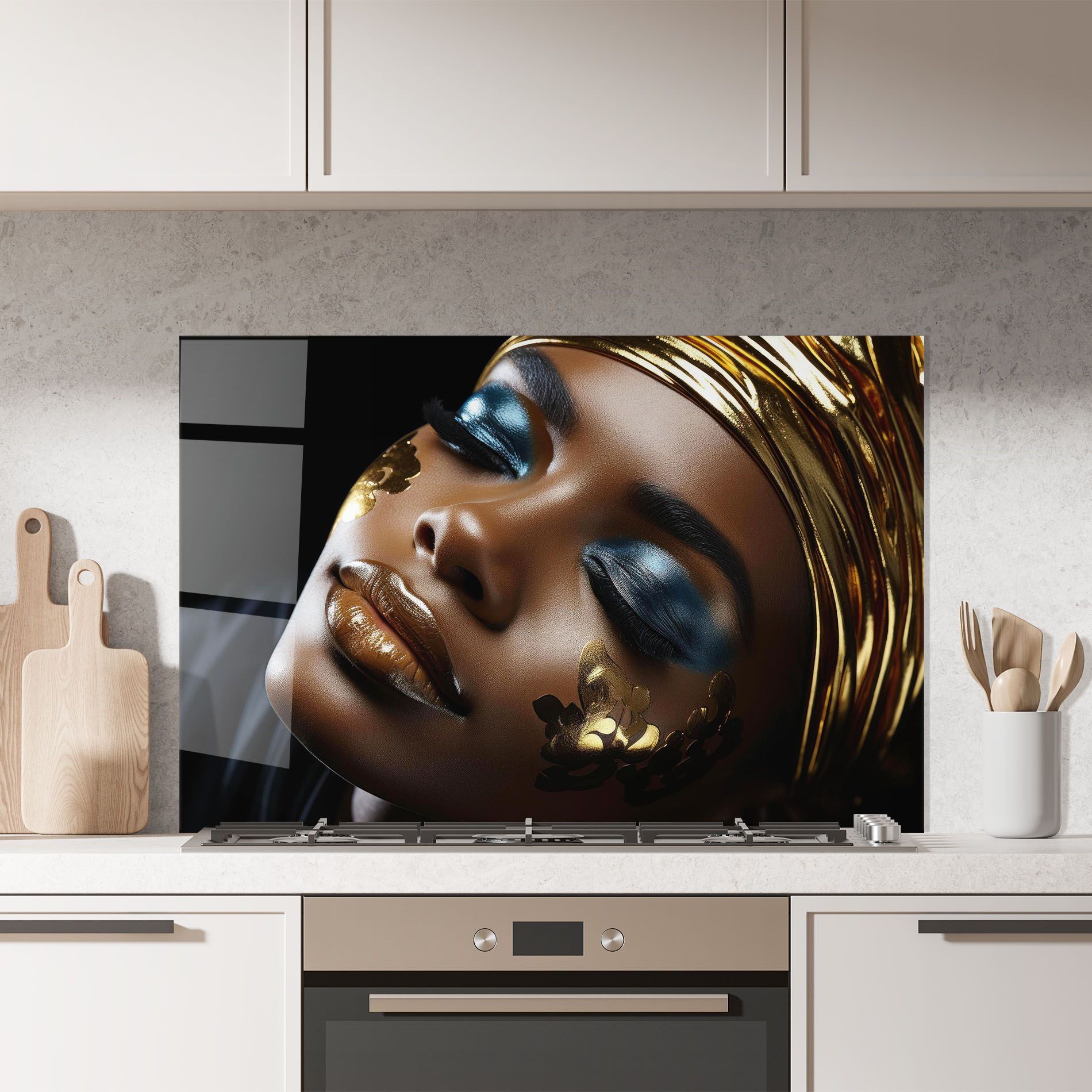 Dark Blue Makeup mockup 7