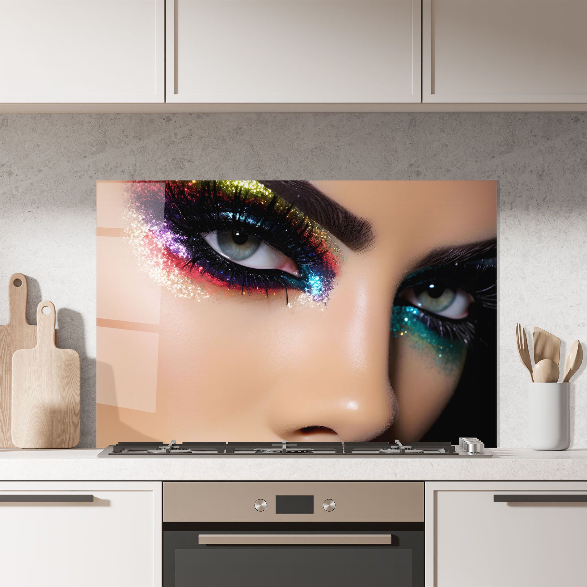 Feminine Makeup Model mockup 7