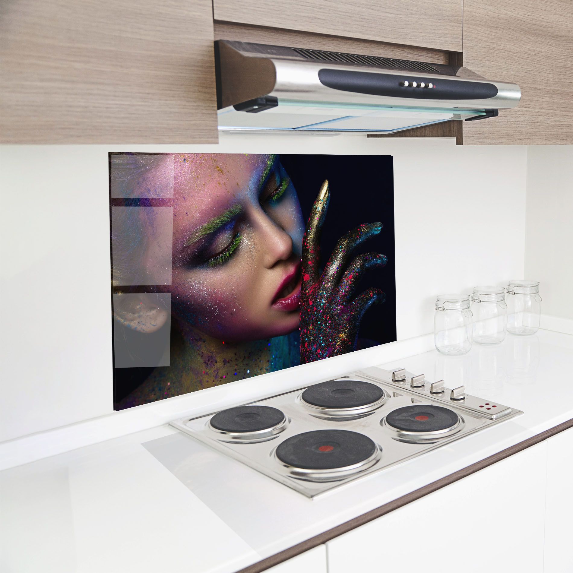 Green Eyelashes mockup 8