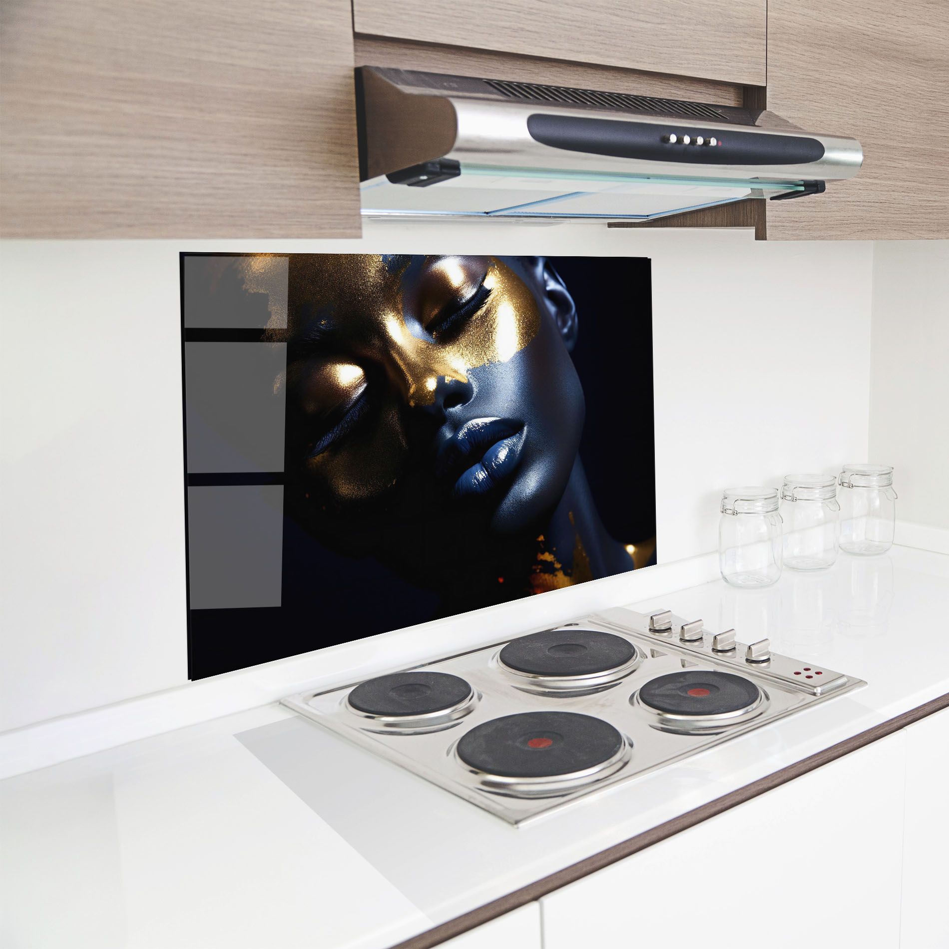 Pretty Gold Makeup mockup 8