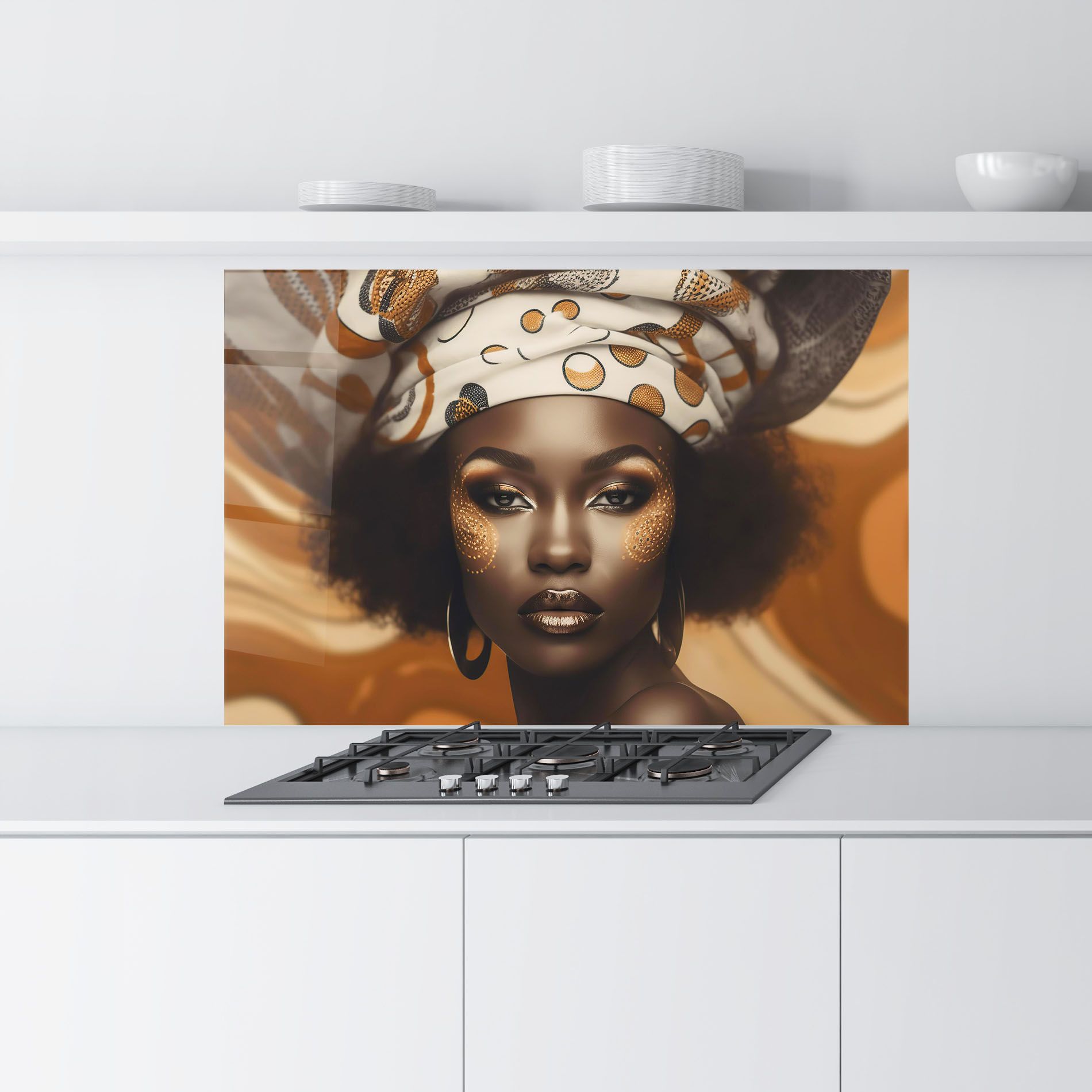 Abstract African Woman mockup 9