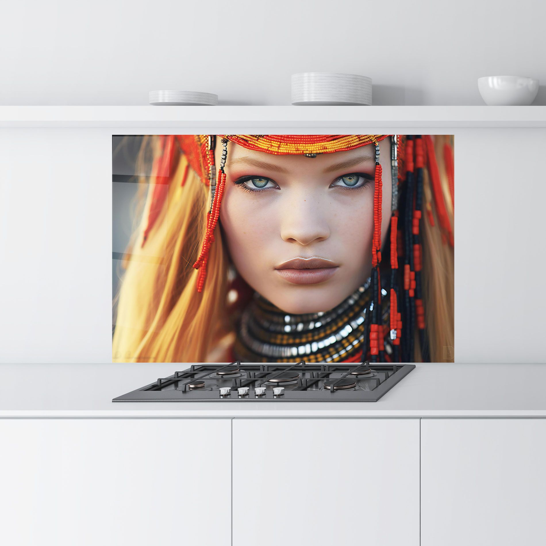 Closeup Portrait Pretty Eyes mockup 9