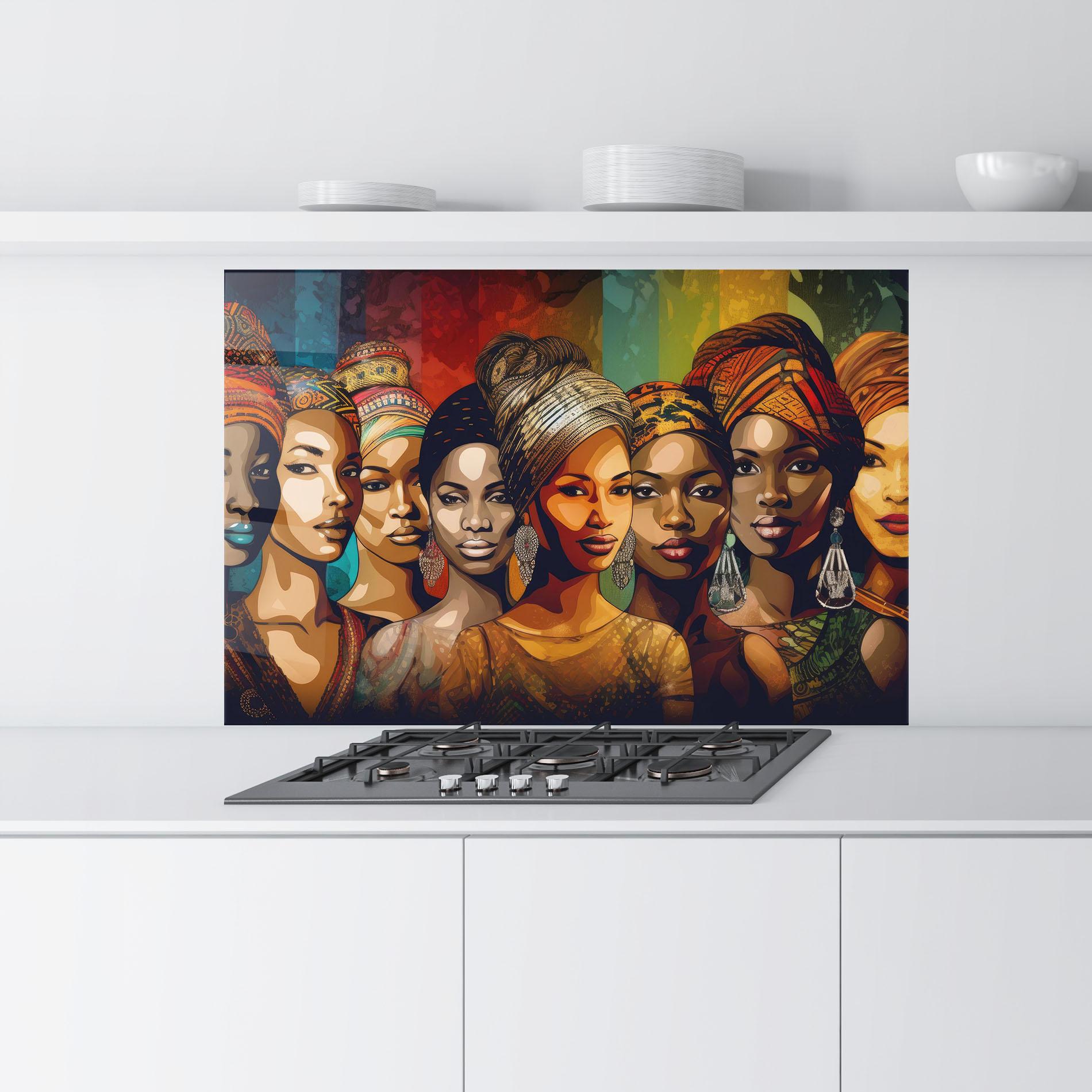 Panou Sticla Bucatarie Cultural Diversity mockup 9