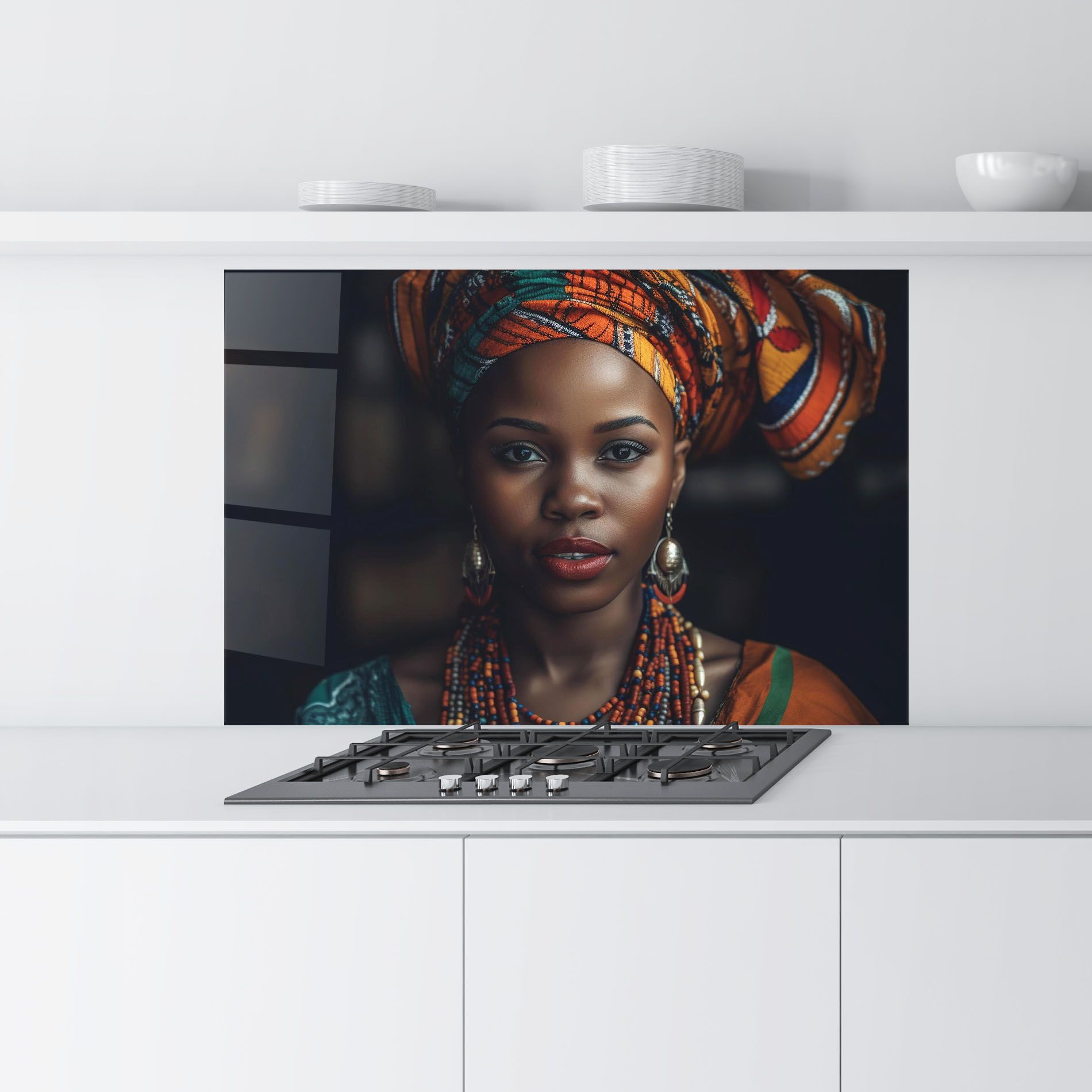 Young African Woman mockup 9