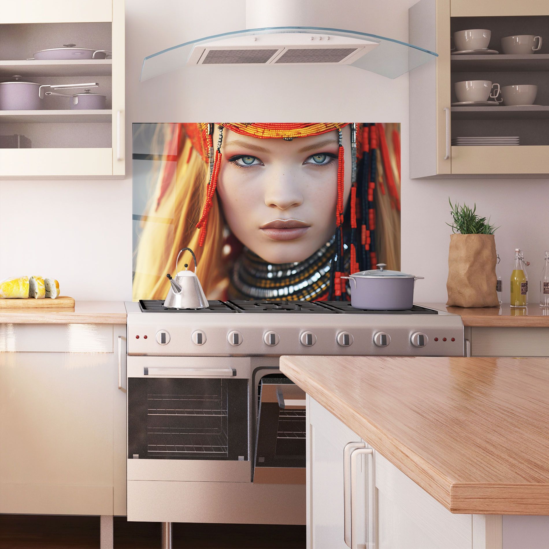 Closeup Portrait Pretty Eyes mockup 1