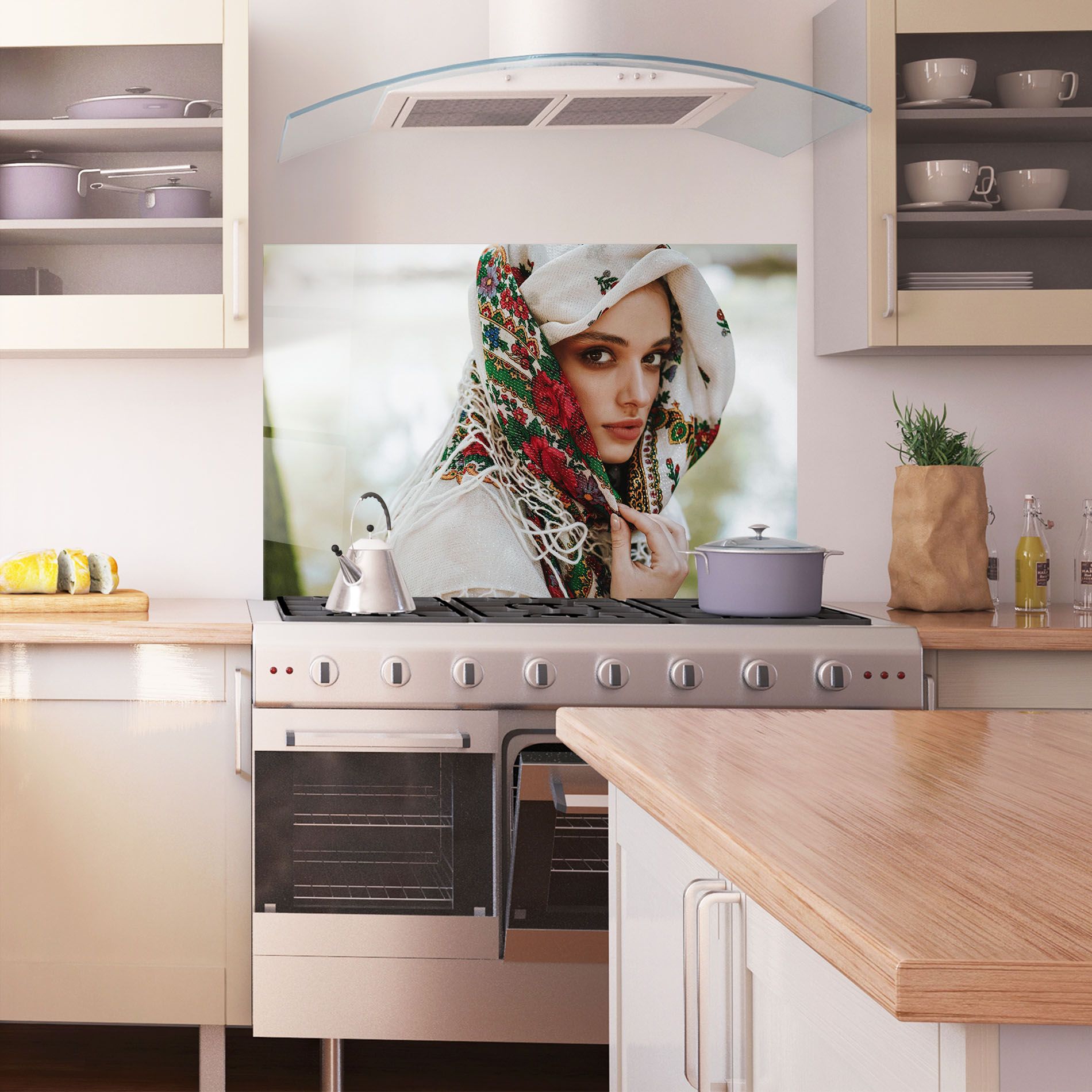 Ukrainian Embroidered Dress mockup 1