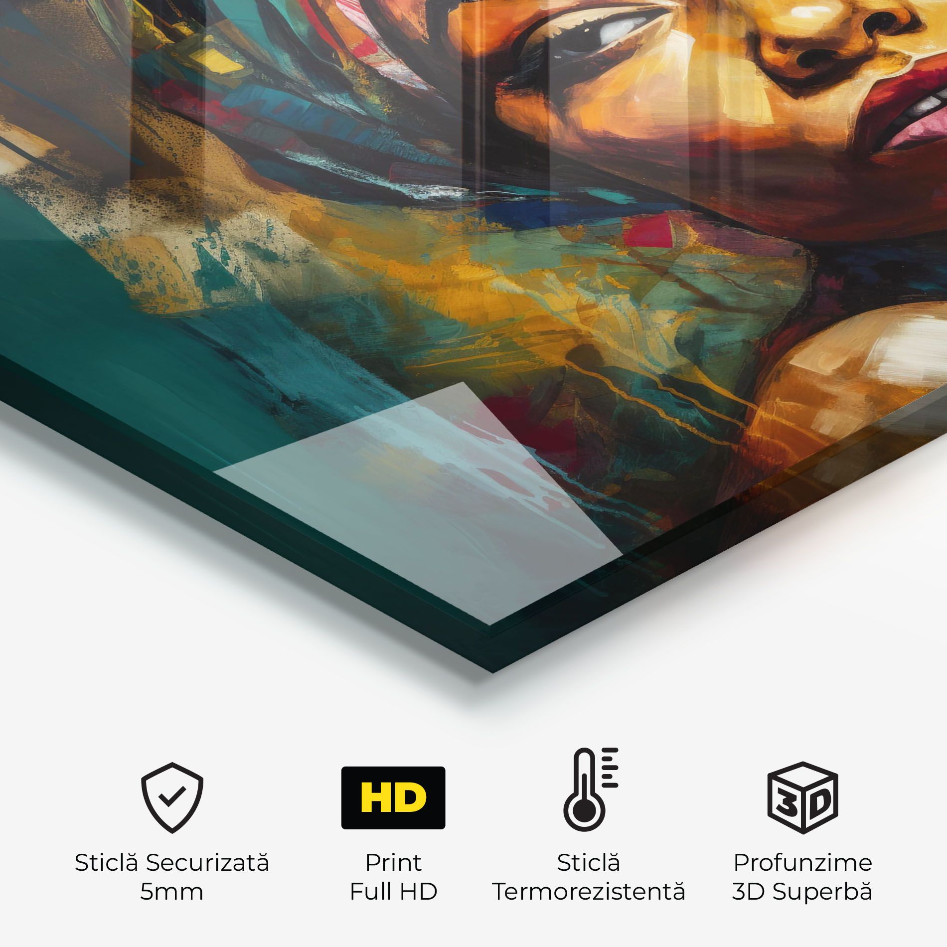 African Woman Looking mockup 2