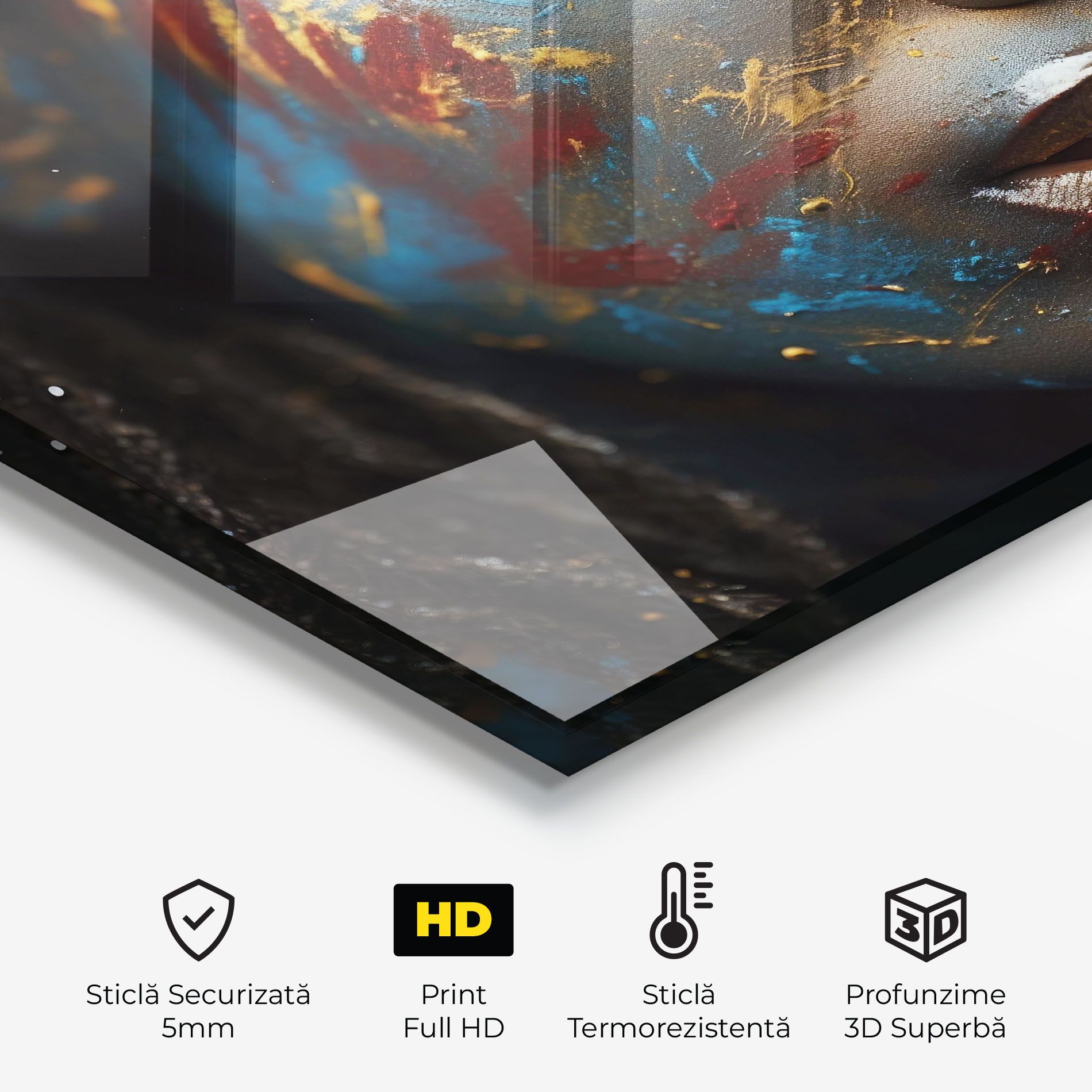 Blue Paint Woman mockup 2