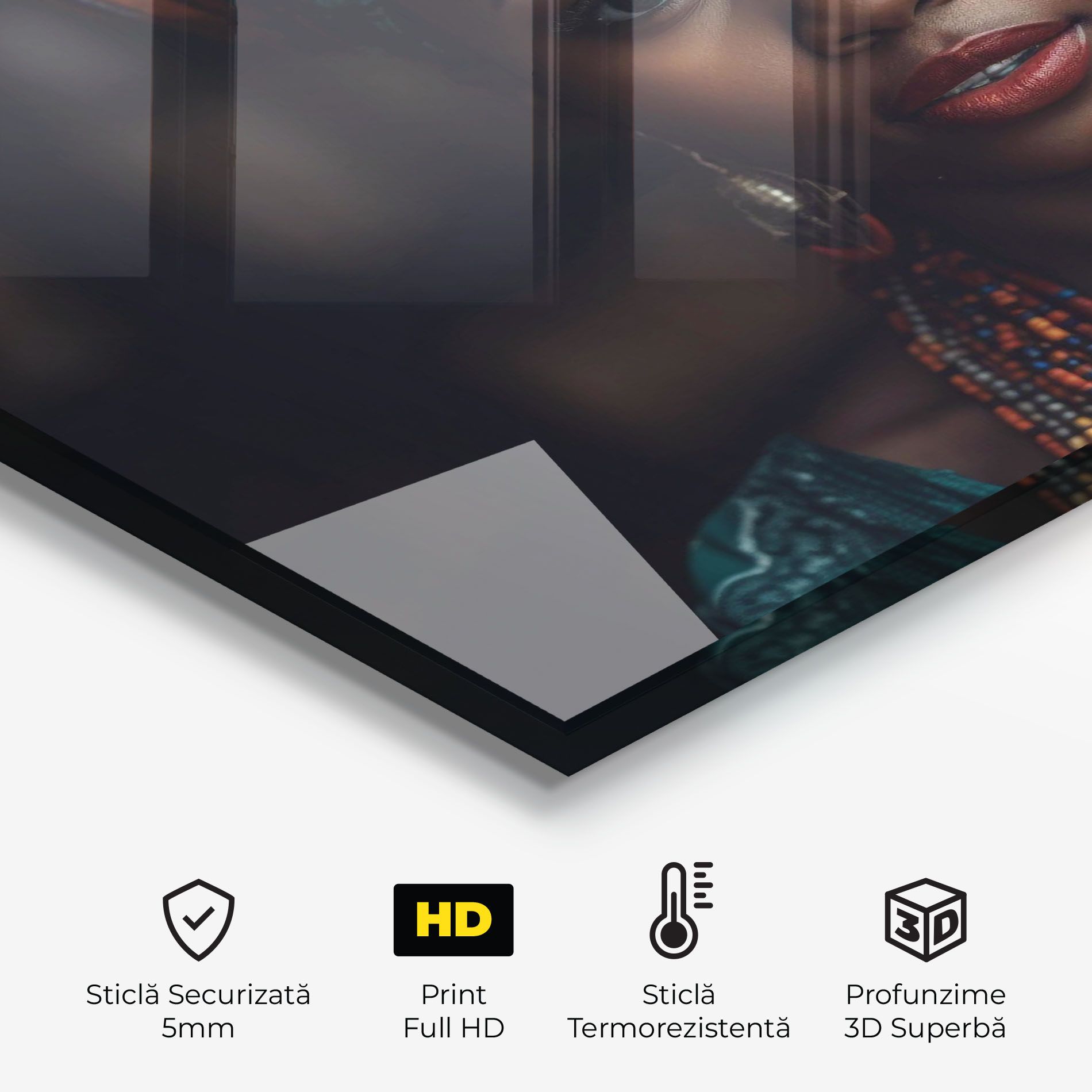 Young African Woman mockup 2