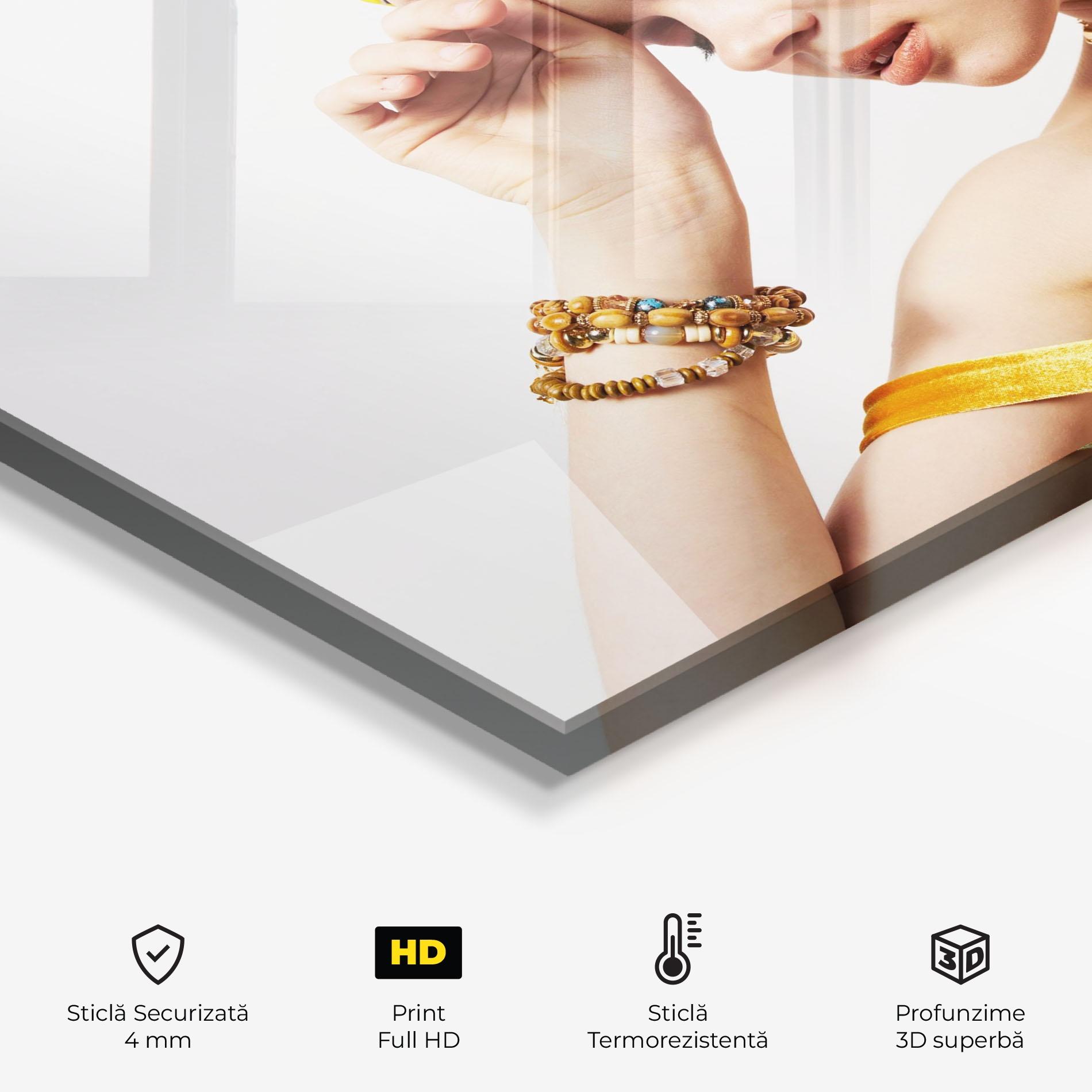 Panou Sticla Bucatarie Multicolored Turban mockup 2