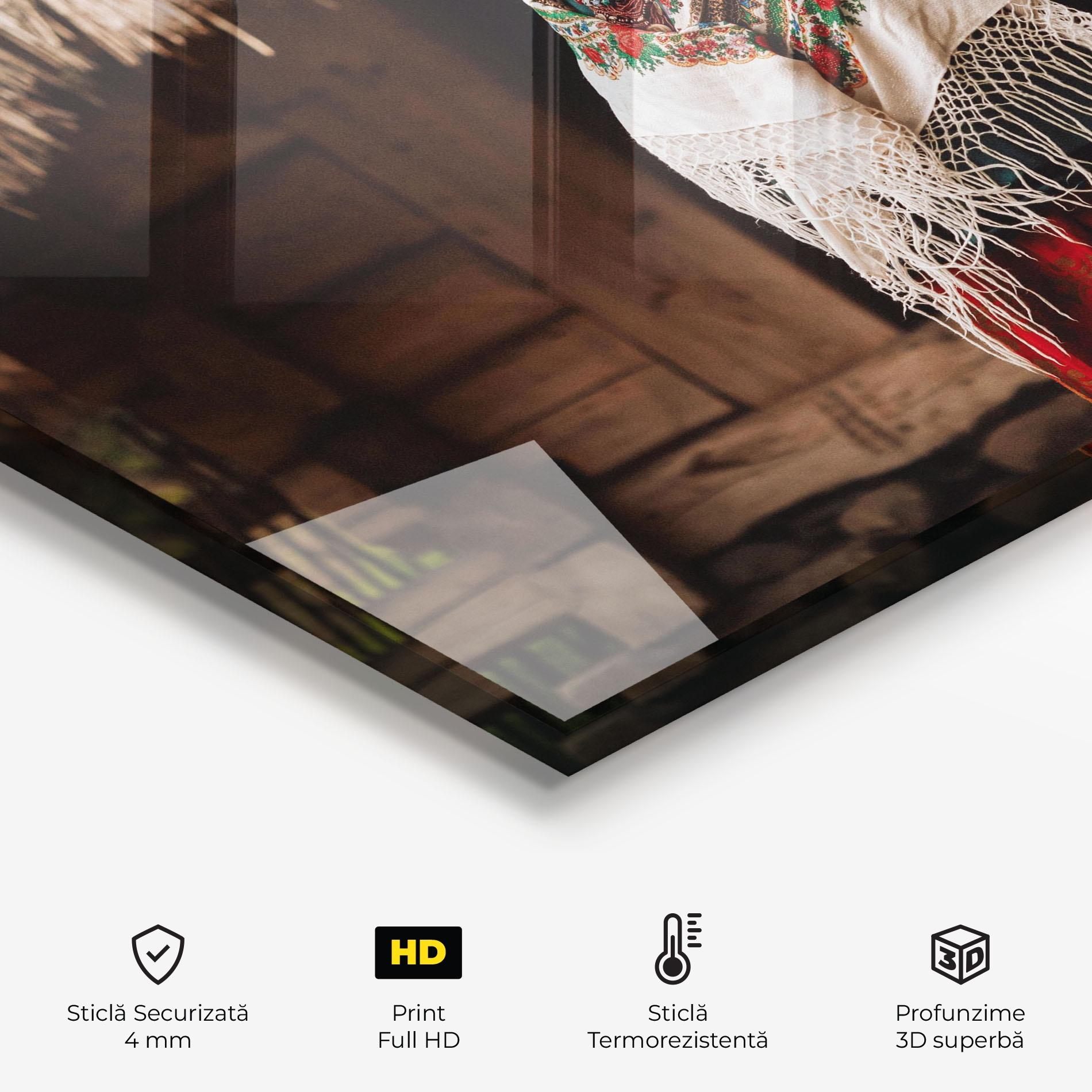 Panou Sticla Bucatarie Ukrainian Dress mockup 2