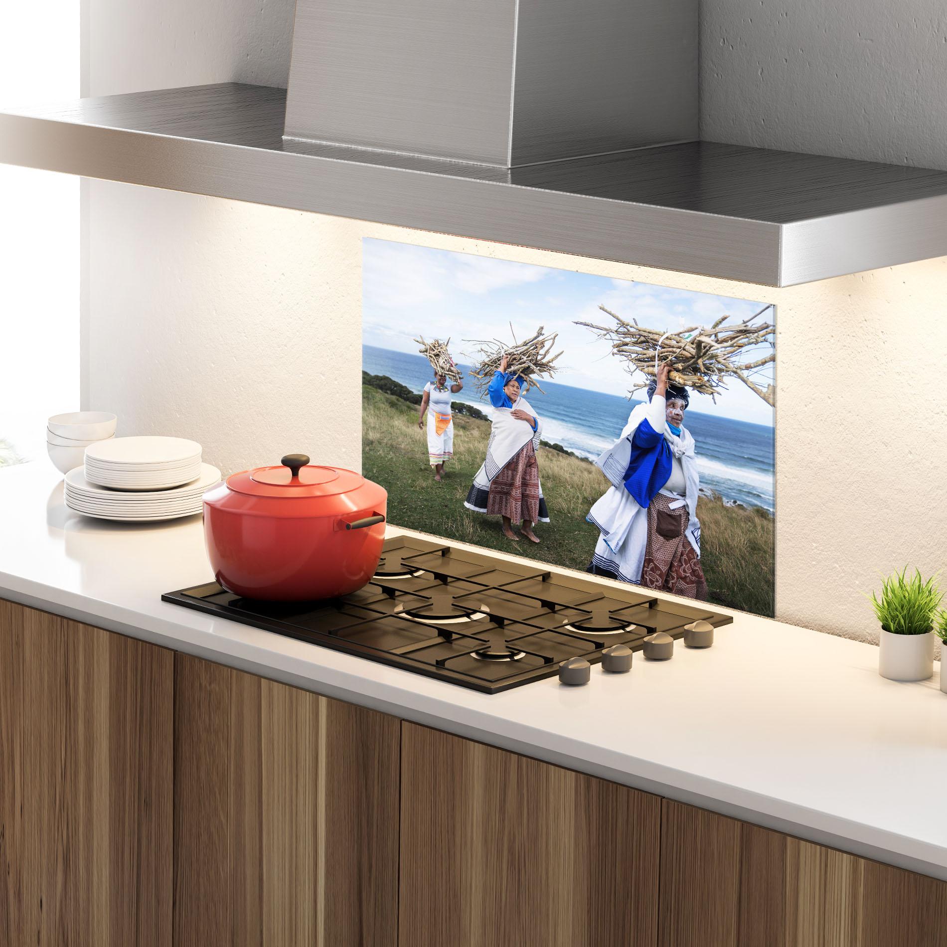 Panou Sticla Bucatarie Indigenous People mockup 4