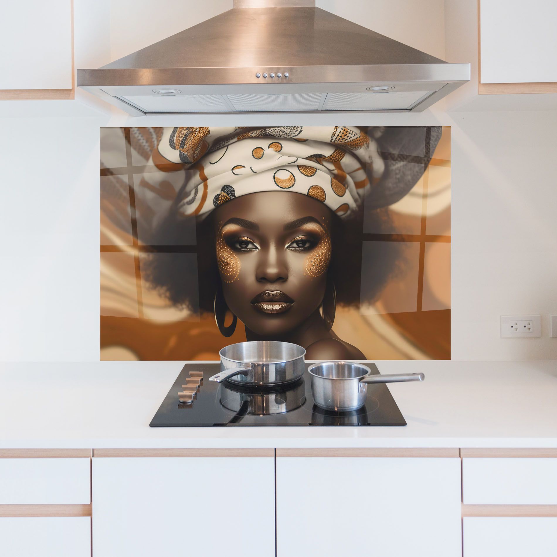 Abstract African Woman mockup 5