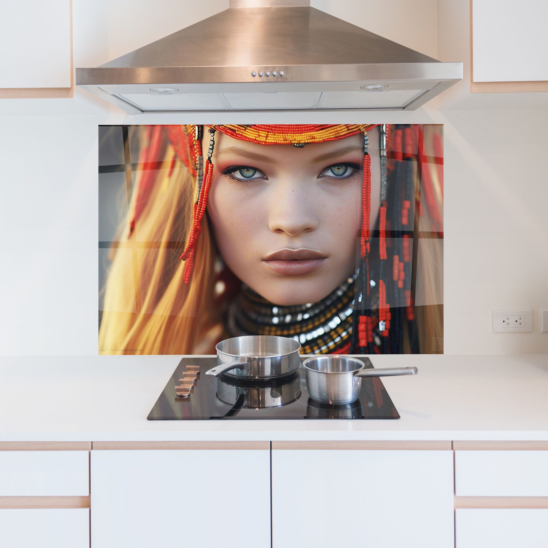 Closeup Portrait Pretty Eyes mockup 5